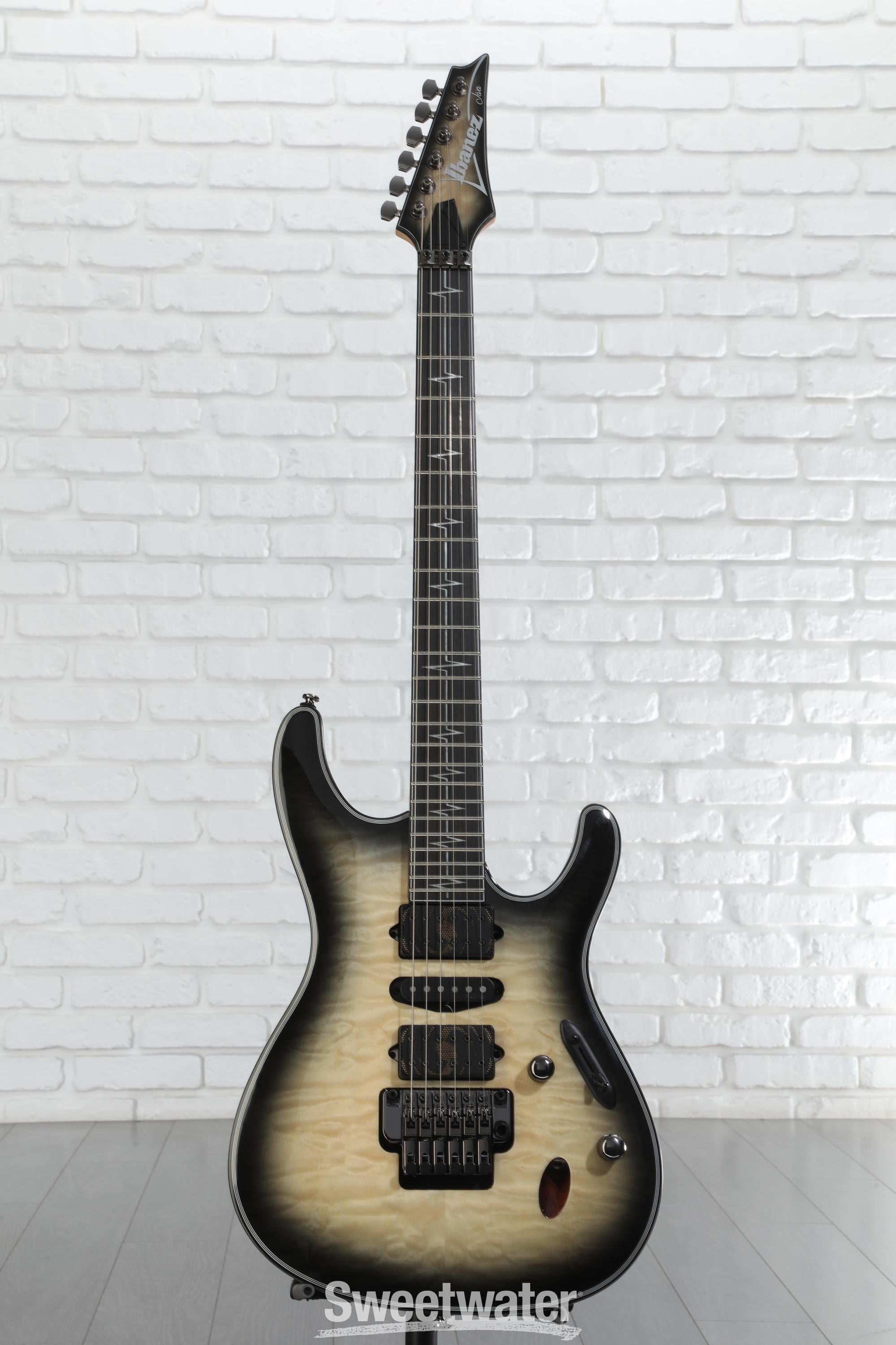 ギター Ibanez JIVA10-DSB Nita Strauss Ibanez Nita Strauss Signature JIVA10 Electric Guitar - Deep