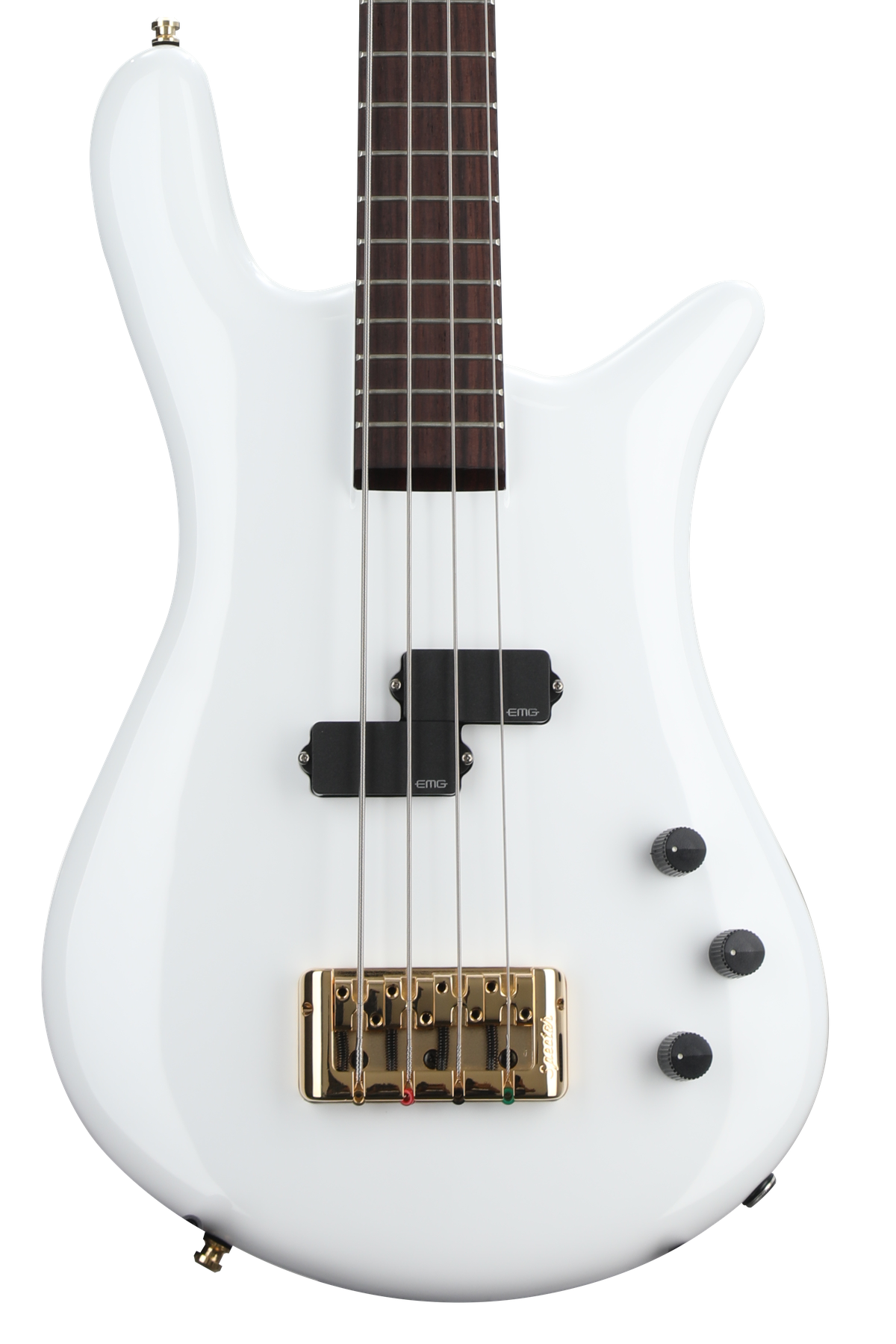 Spector 50th Anniversary Euro 4 Ian Hill Signature Bass Guitar - Solid White