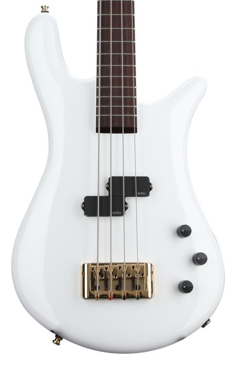 Spector 50th Anniversary Euro 4 Ian Hill Signature Bass Guitar - Solid White
