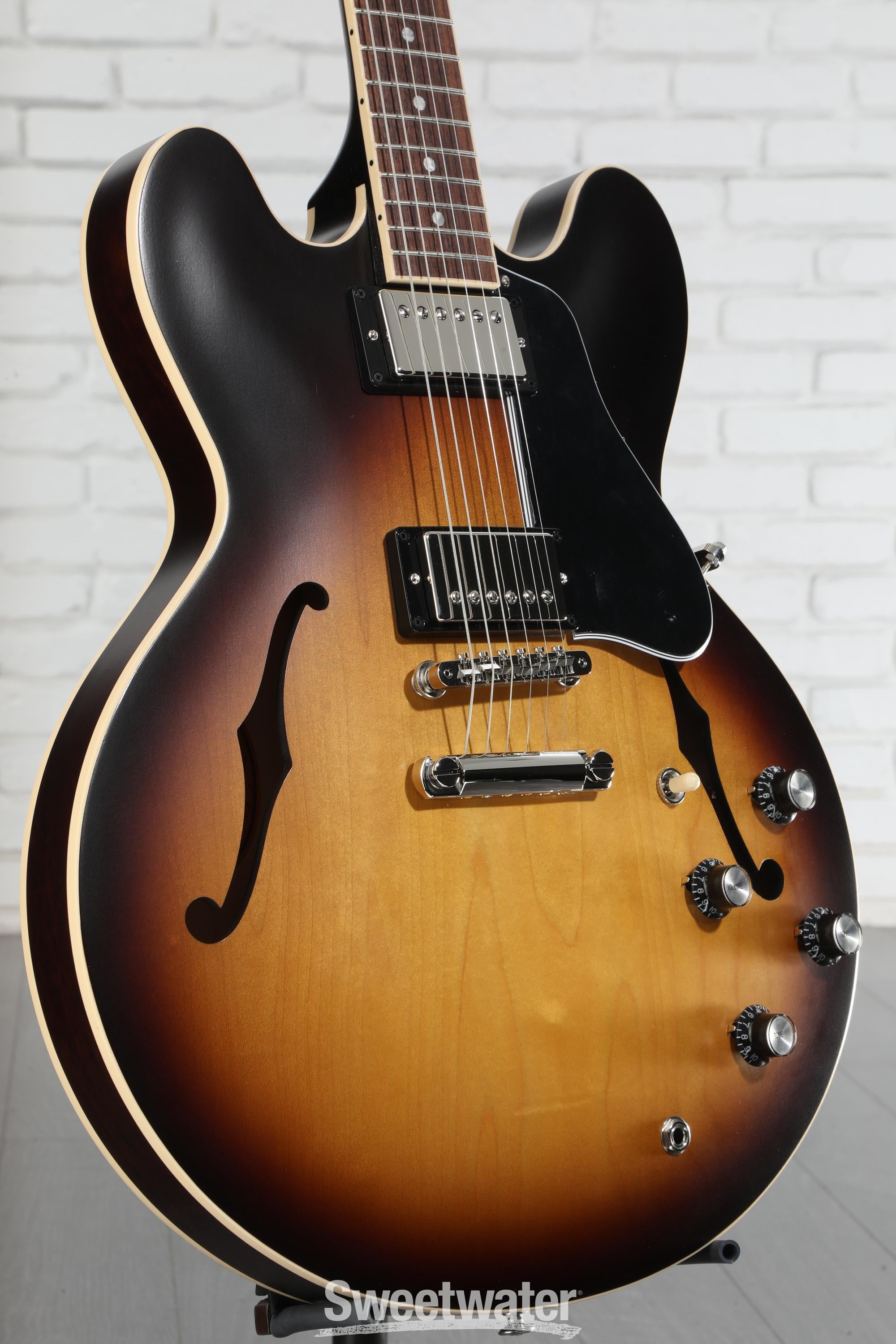 Gibson ES-335 Satin - Satin Vintage Burst | Sweetwater
