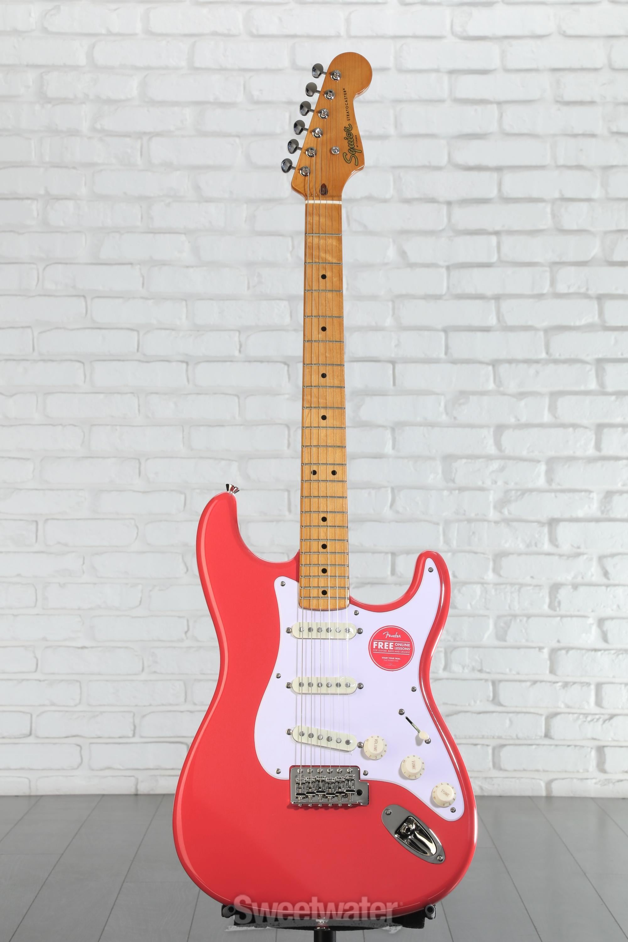 Squier Classic Vibe '50s Stratocaster - Fiesta Red | Sweetwater