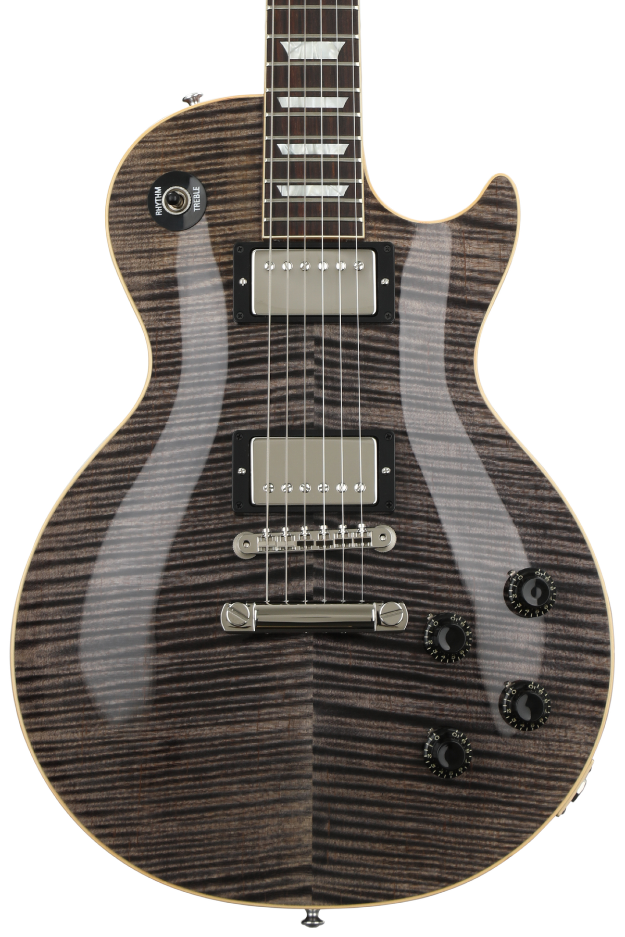 Gibson Les Paul Custom ブラック Gibson Custom Les Paul Standard Flame Top, Sweetwater