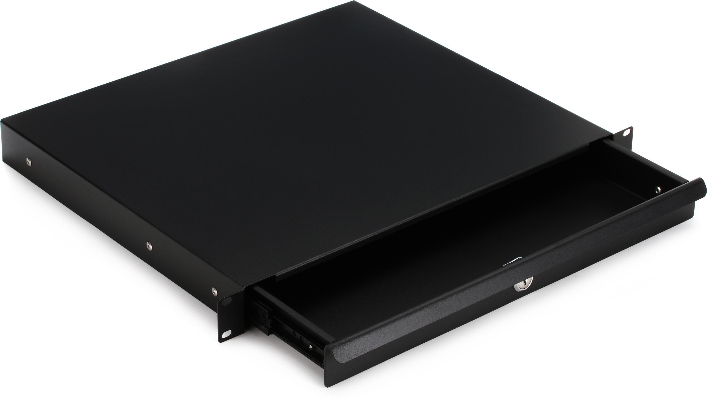 On-Stage RDL1000 1U Locking Rack Drawer | Sweetwater