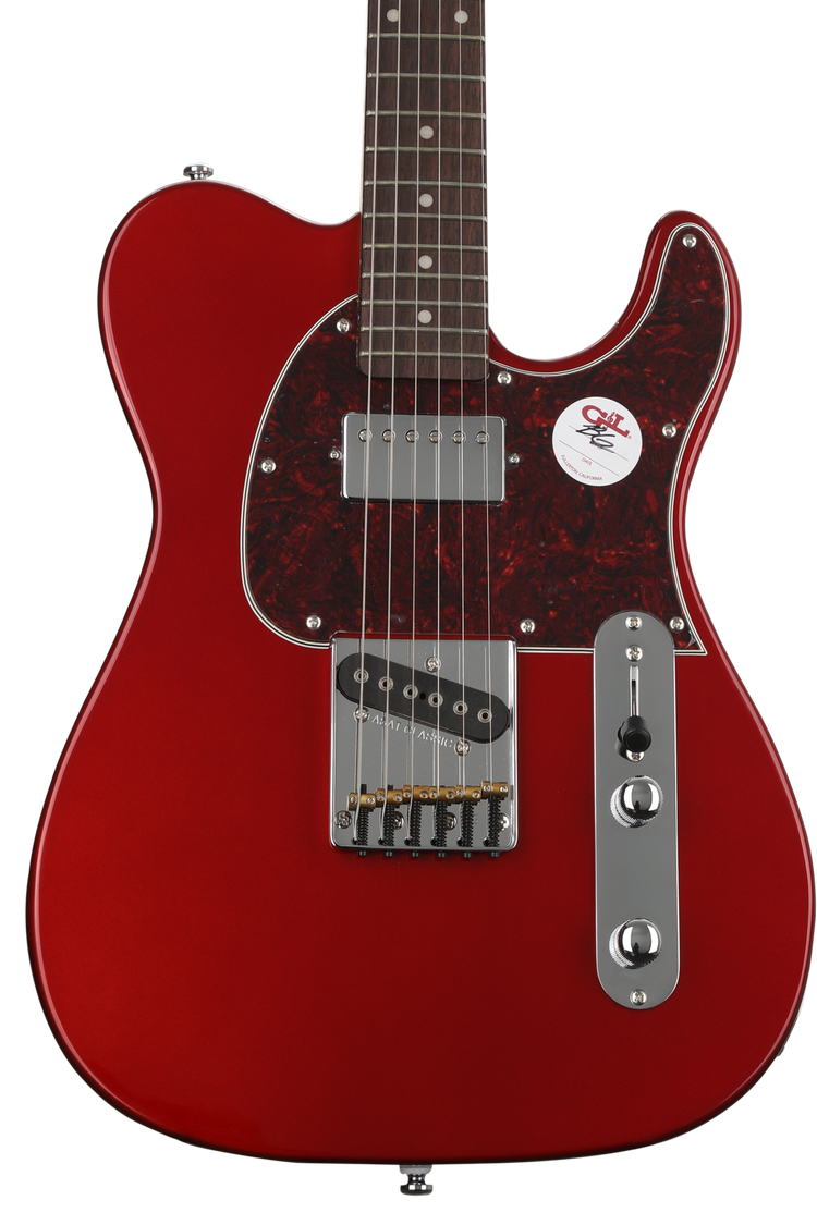 G&L Tribute ASAT Classic Bluesboy Electric Guitar - Candy Apple