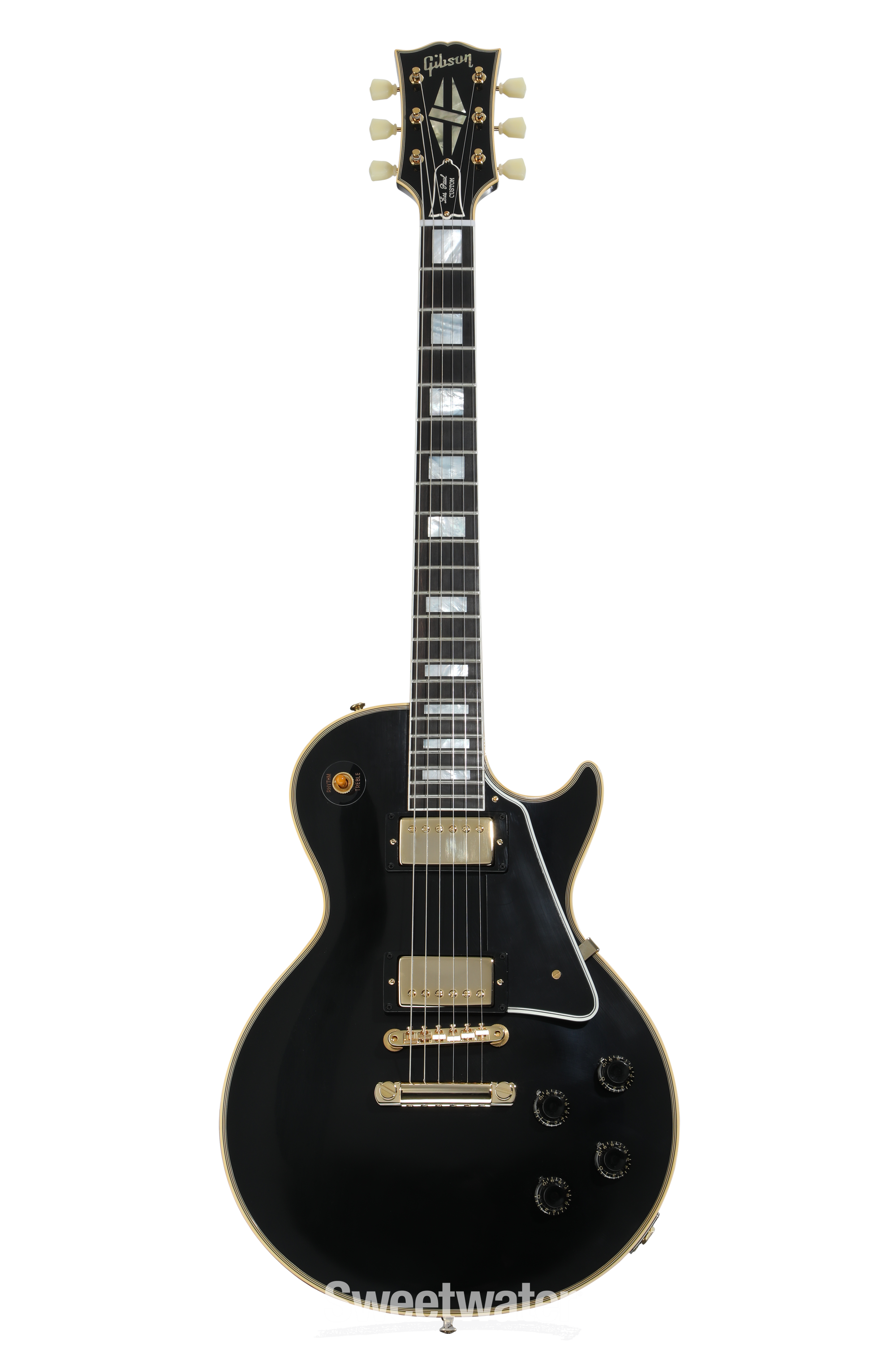 Gibson Custom 1957 Les Paul Custom Reissue Electric Guitar - Ebony