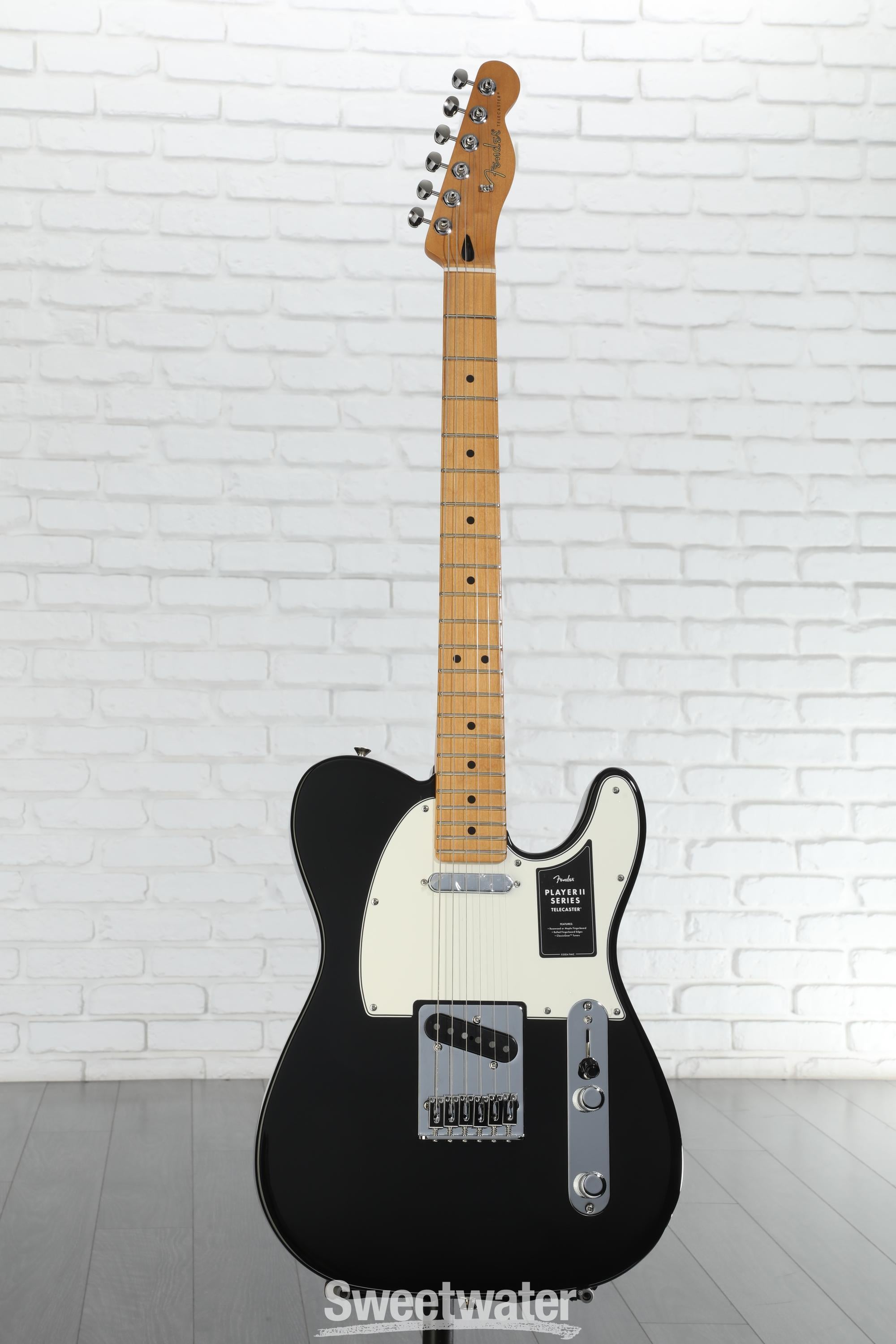 Fender Player II Telecaster Electric Guitar - Black with