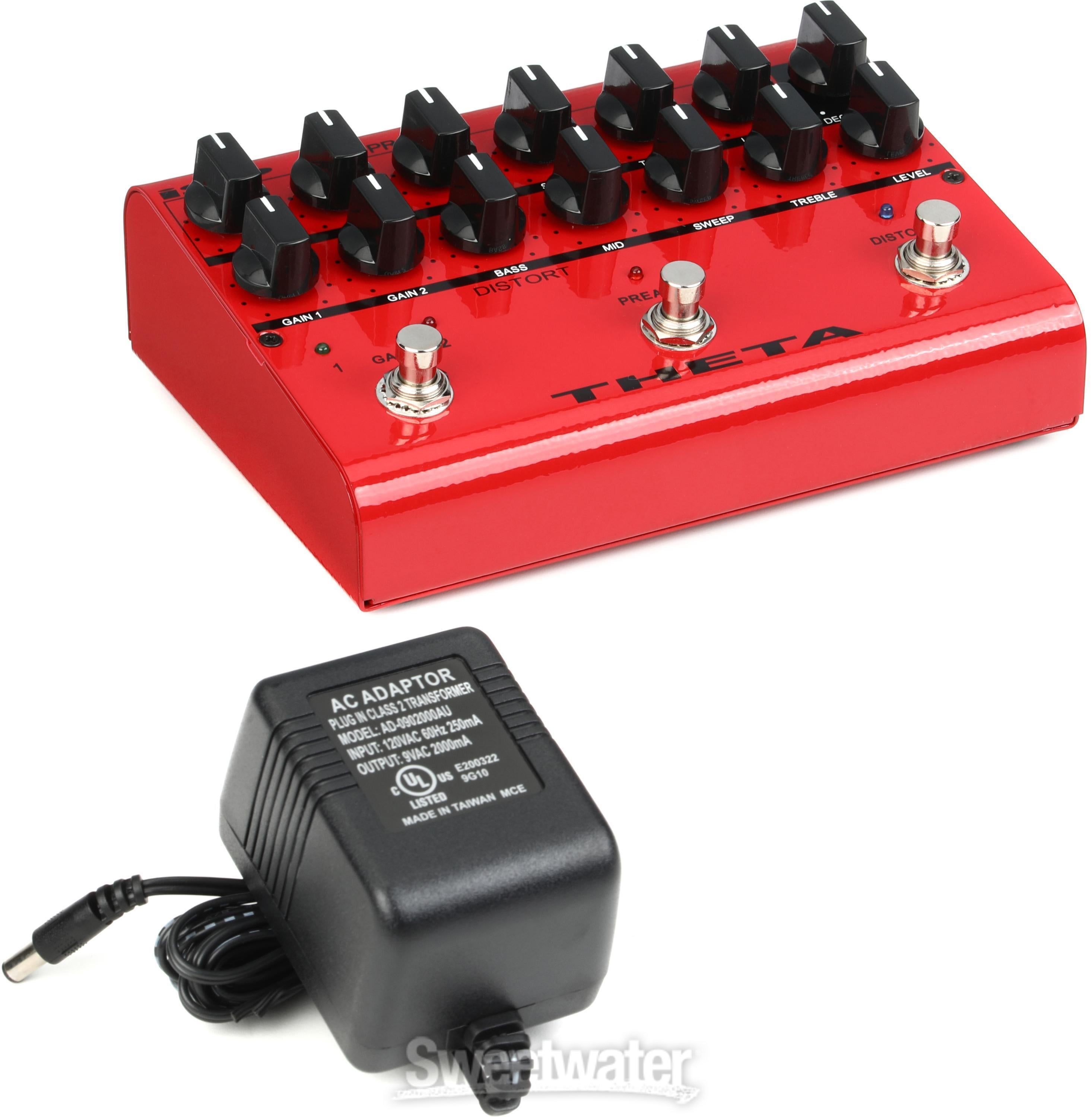 ISP Technologies Theta Preamp Distortion Pedal with Decimator Noise  Reduction