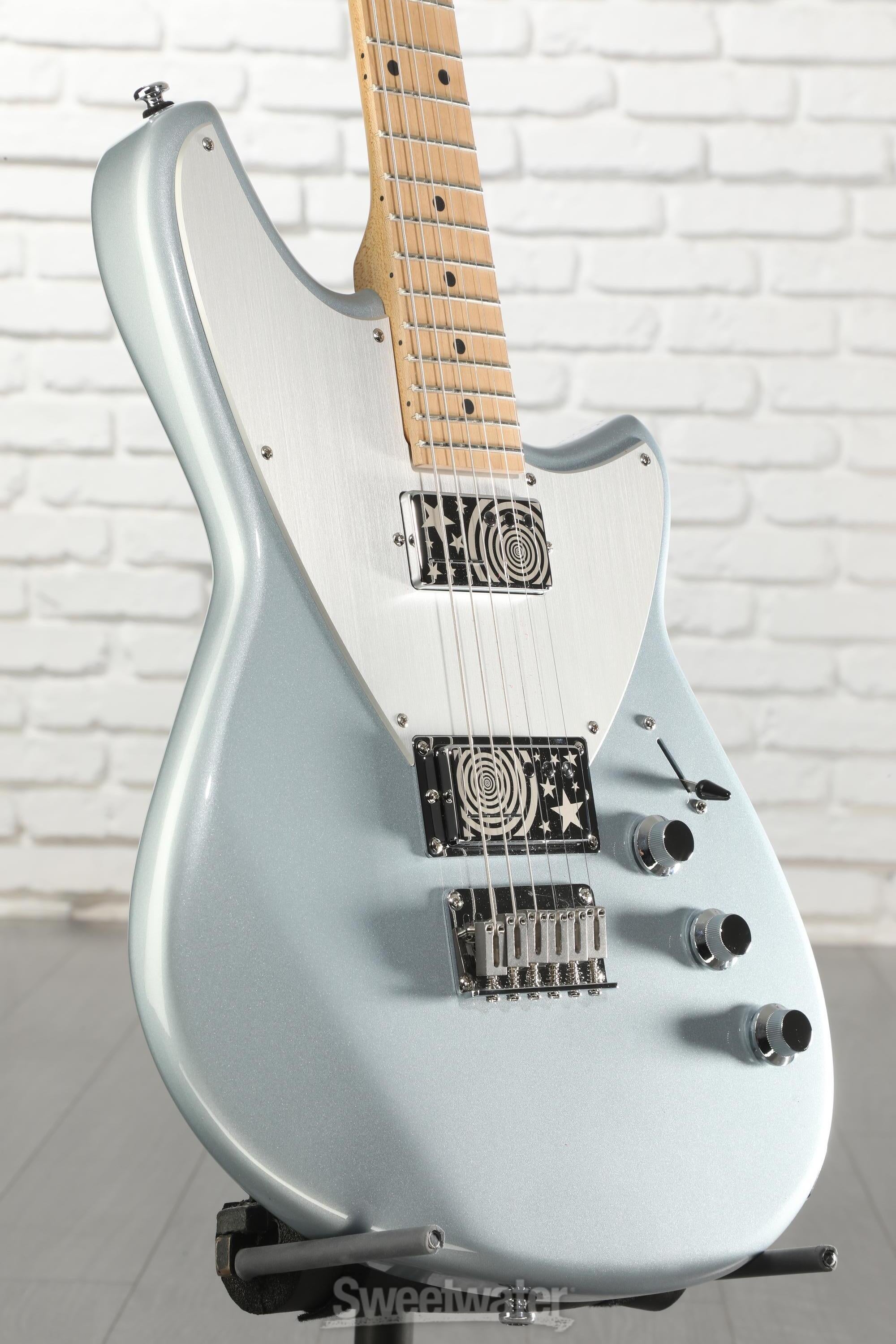 Photo of Reverend Billy Corgan Z-One Electric Guitar - Silver Freeze