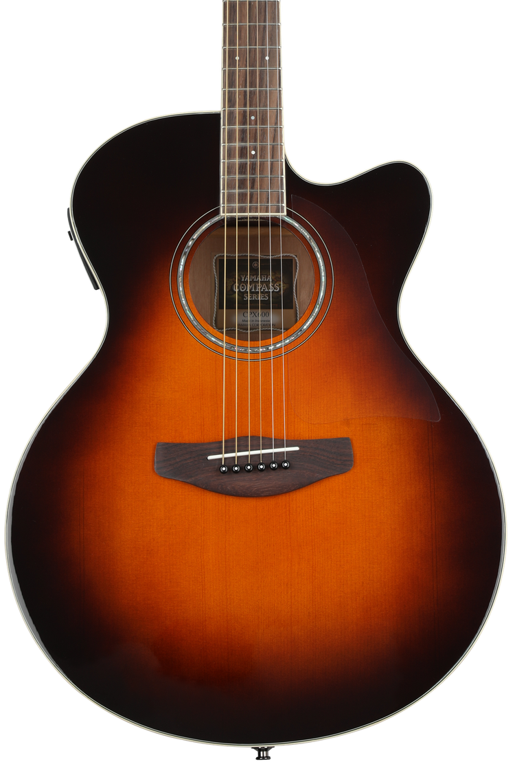 Yamaha CPX600 Medium Jumbo Cutaway Acoustic-elecric Guitar - Old