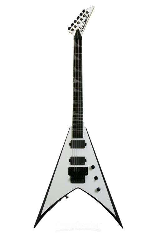 Jackson KVMG Pro Series King V - Snow White with Black Jackson KVMG Pro Series King V - Snow White with Black