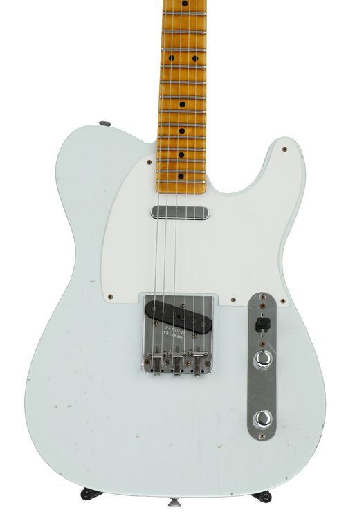 Fender Custom Shop '55 Journeyman Relic Telecaster - Super Faded Sonic Blue