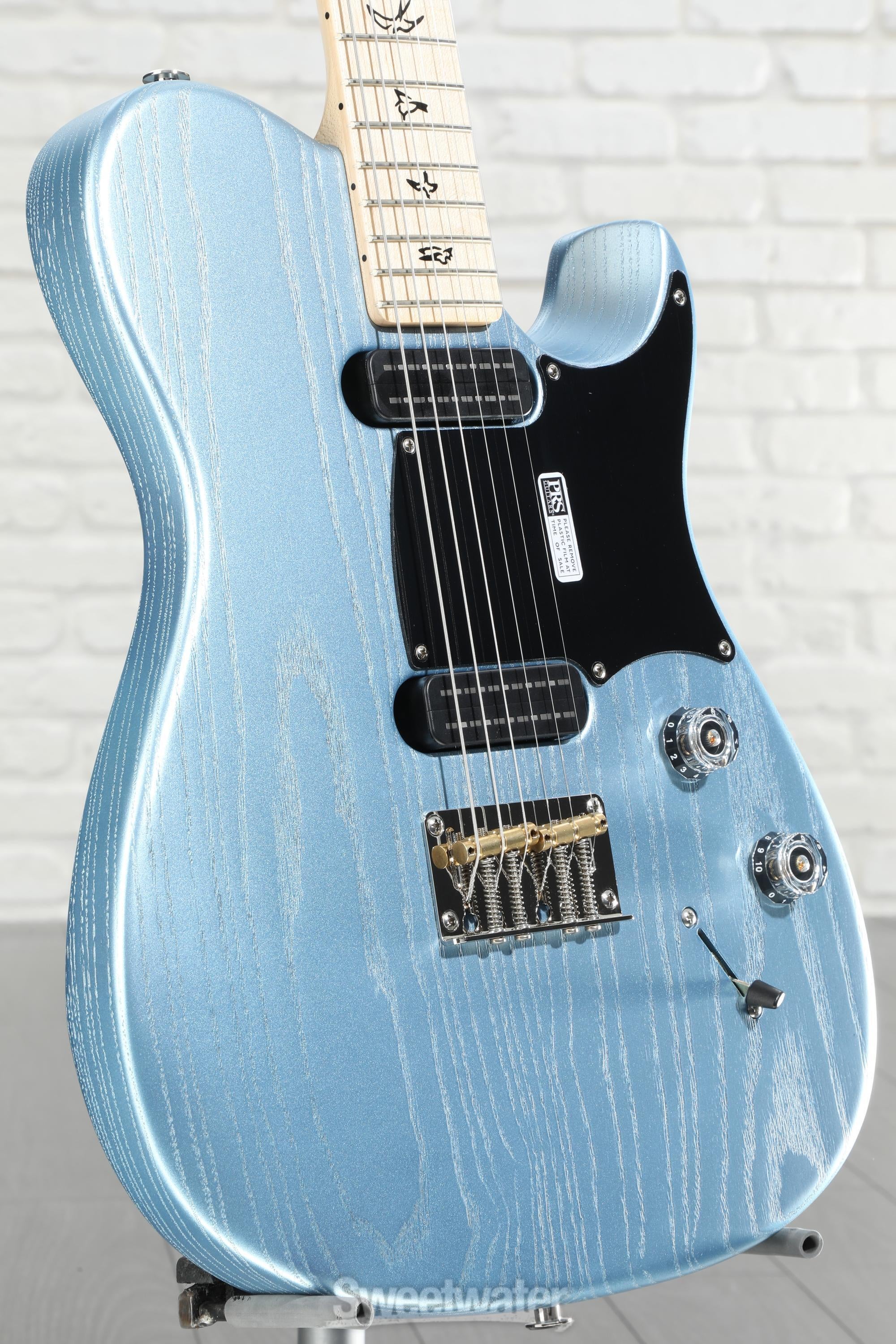 PRS NF 53 Electric Guitar - Frost Blue Metallic Satin | Sweetwater