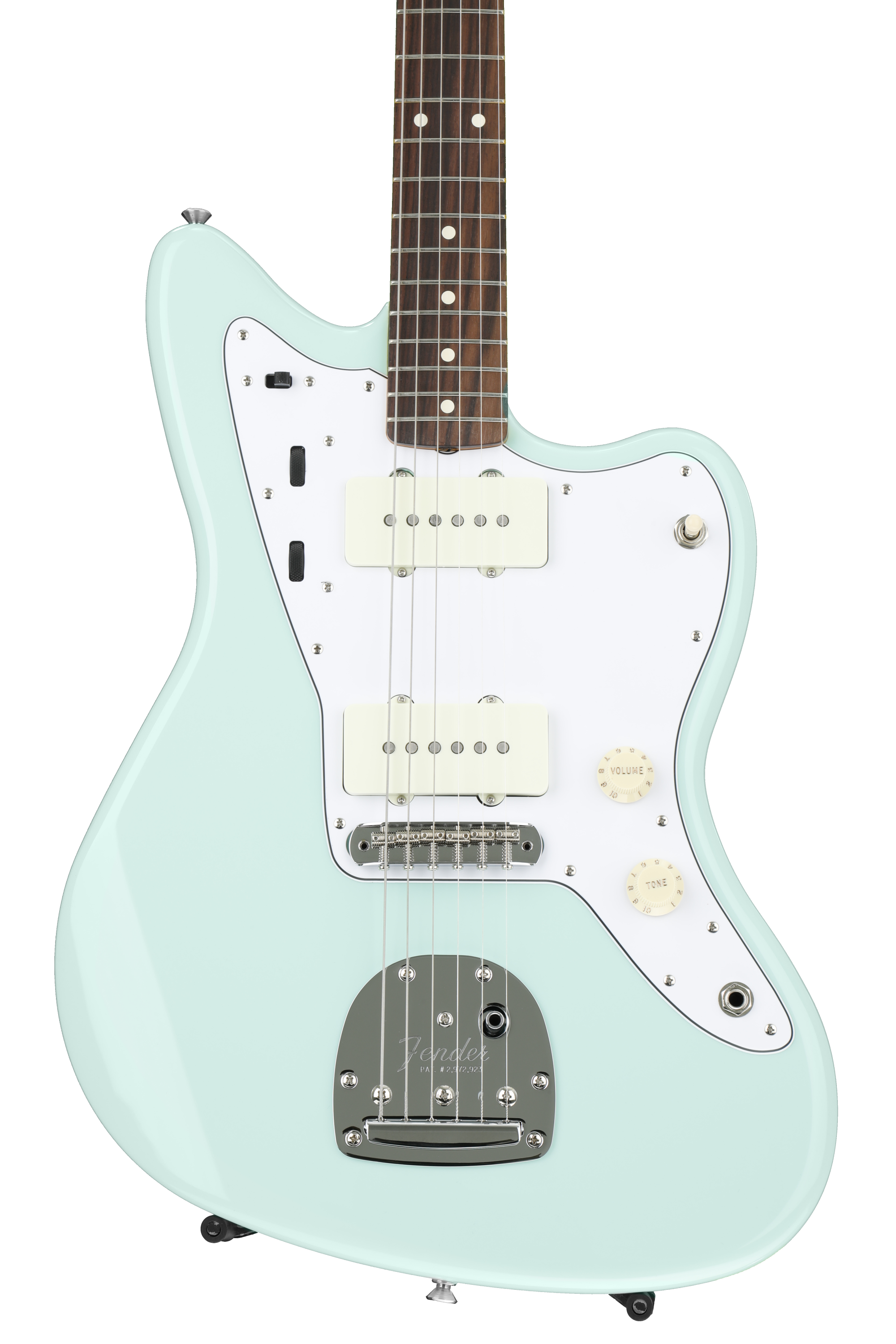 Fender '60s Jazzmaster Lacquer - Surf Green with Rosewood Fingerboard |  Sweetwater