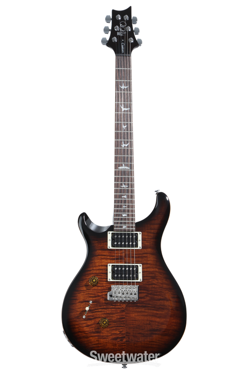 RRS SE Custom24 BlackGoldBurst Lefty 左利き PRS SE Custom 24 Left-handed Electric Guitar - Black Gold