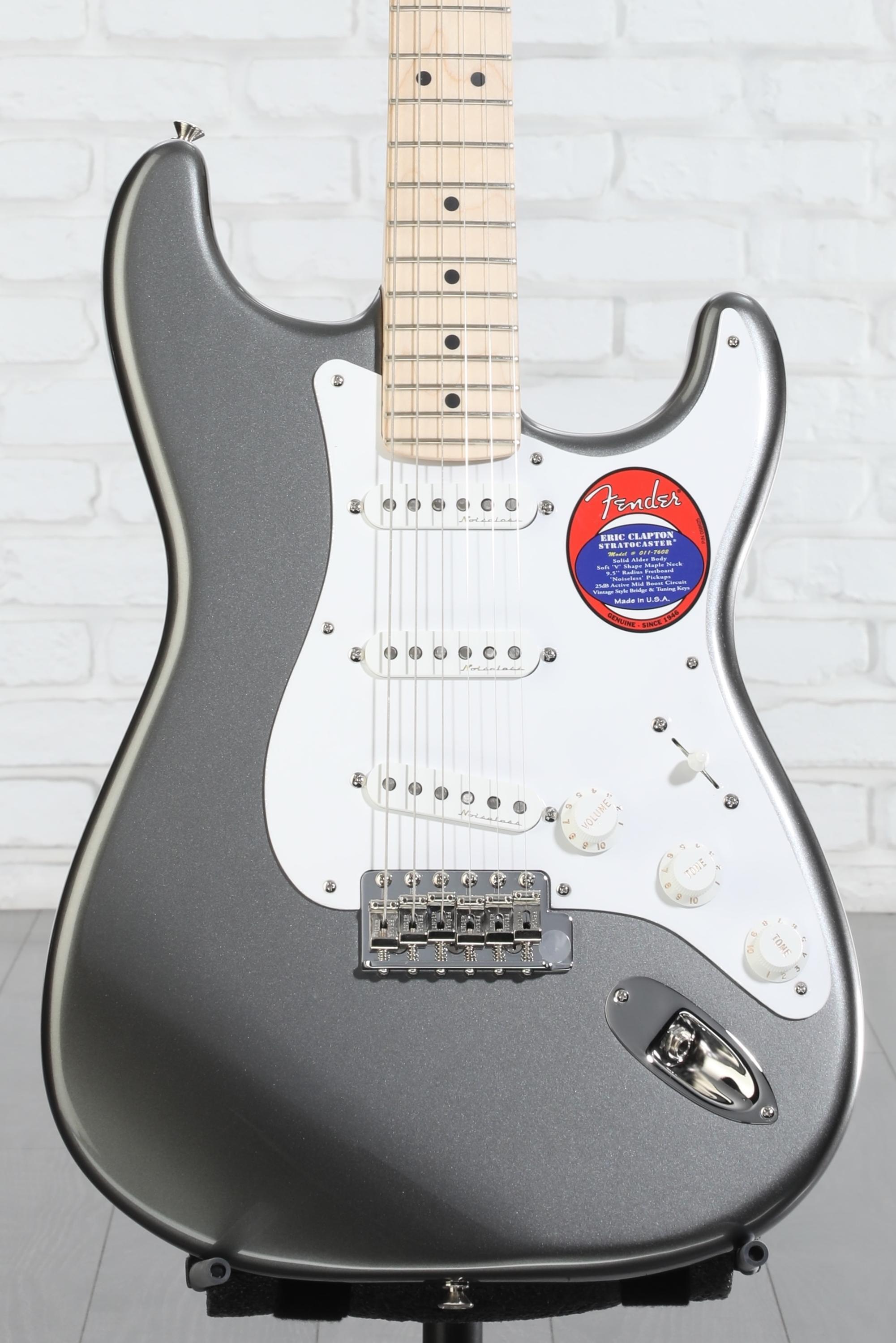 Fender USA ERIC CLAPTON PEWTER （極美品) Fender Eric Clapton Stratocaster - Pewter with Maple