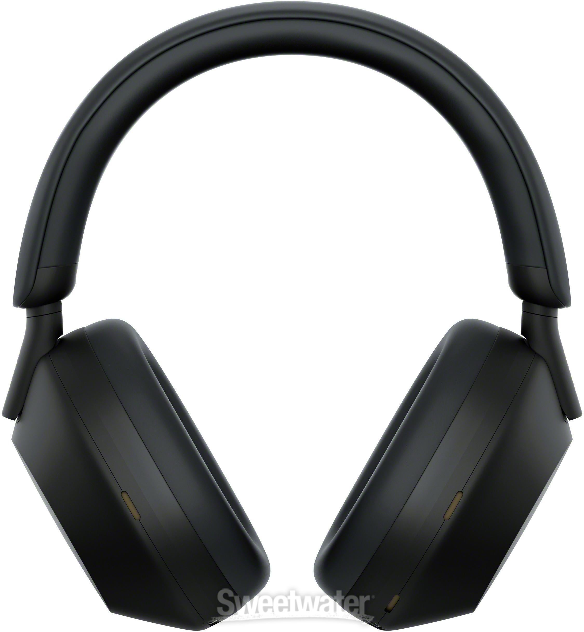 Sony WH-1000XM5 Wireless Noise-canceling Headphones - Black | Sweetwater