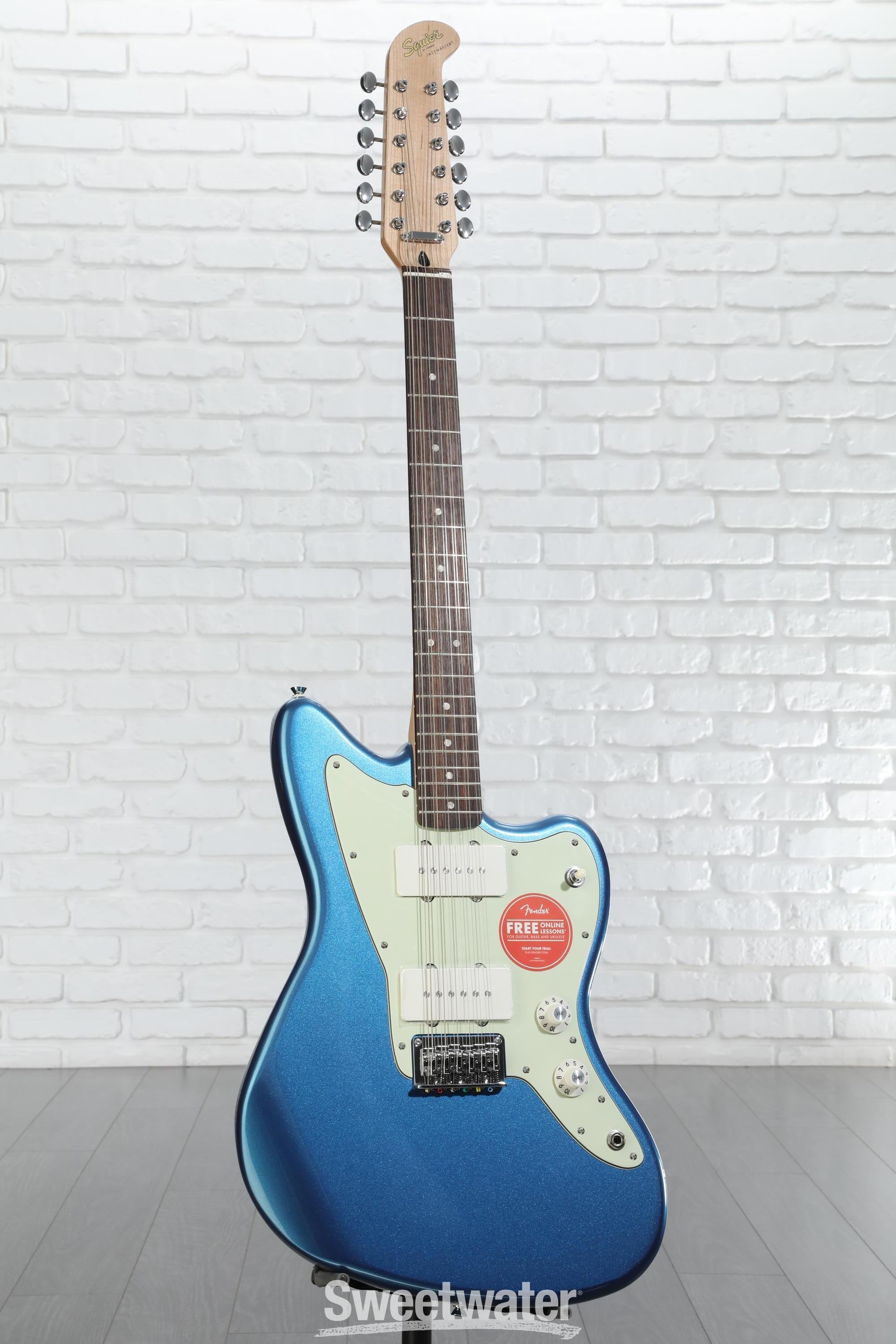 Squier Paranormal Jazzmaster XII 12-string Electric Guitar - Lake