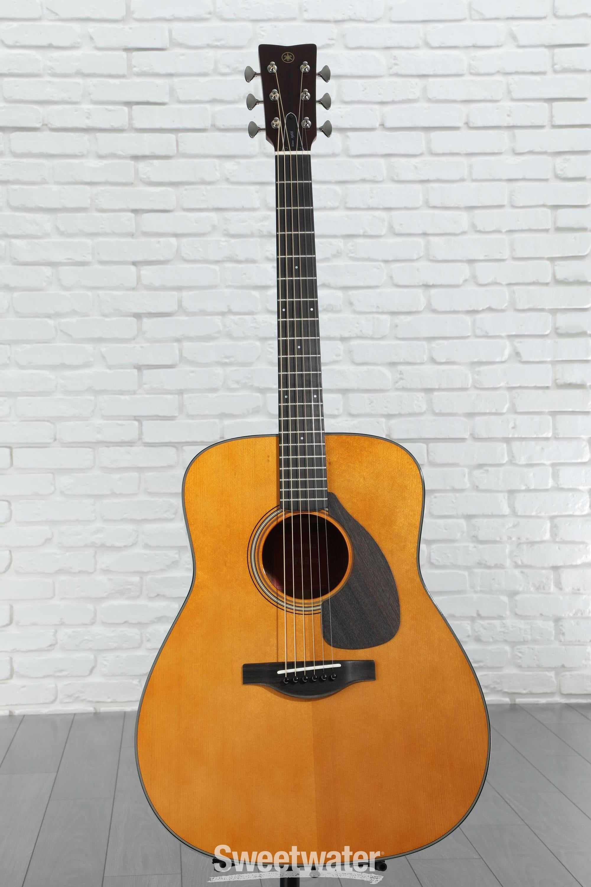 Yamaha FG5 Red Label Acoustic Guitar - Natural | Sweetwater