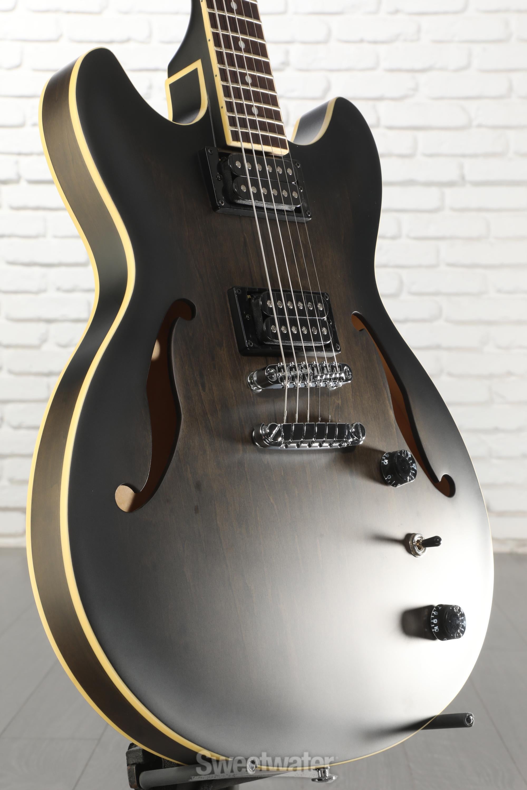 Photo of Ibanez Artcore AS53 - Transparent Black Flat