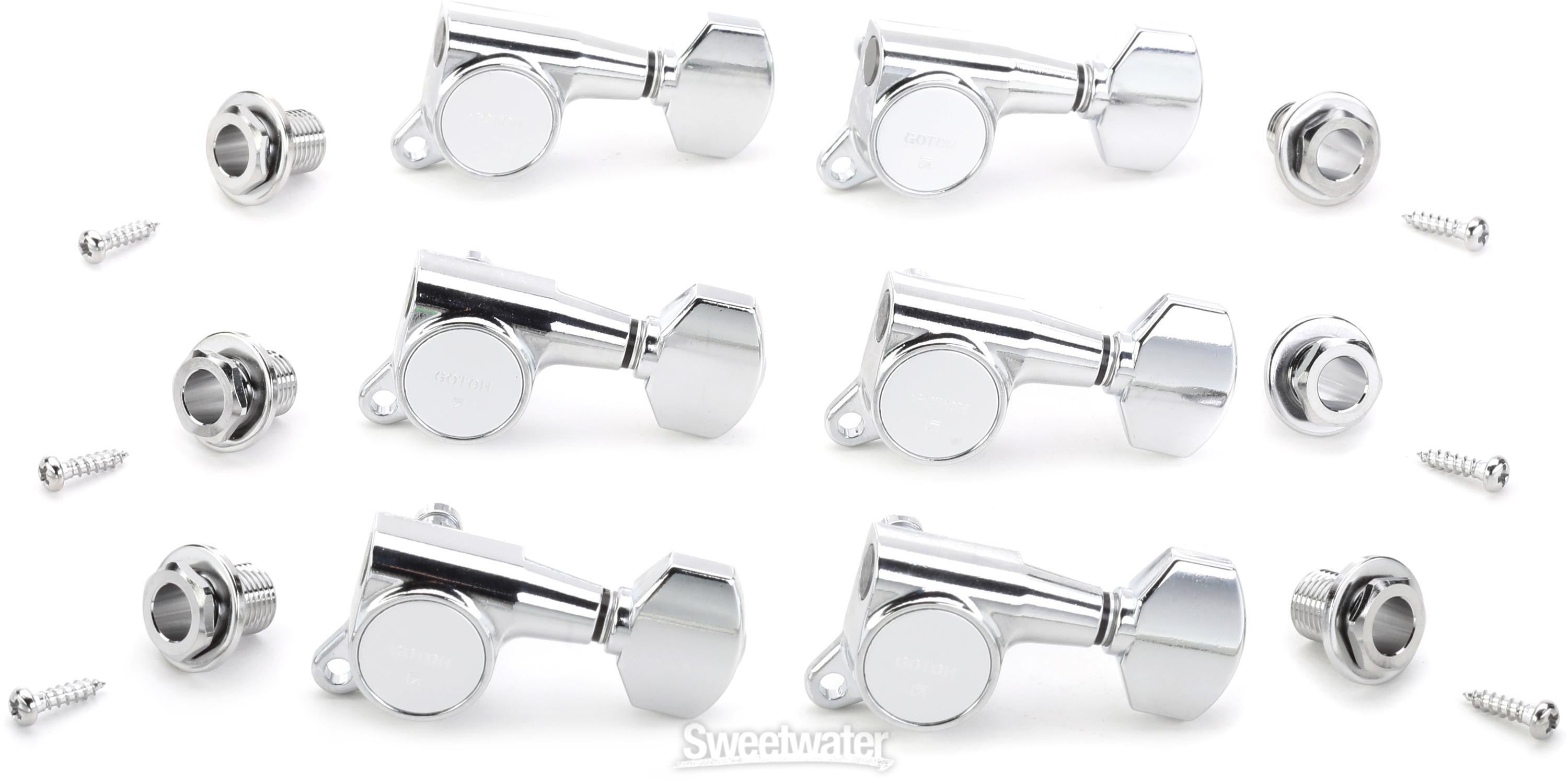 Gotoh SG381-07 MG Locking Tuners - 6 In-line Right-handed