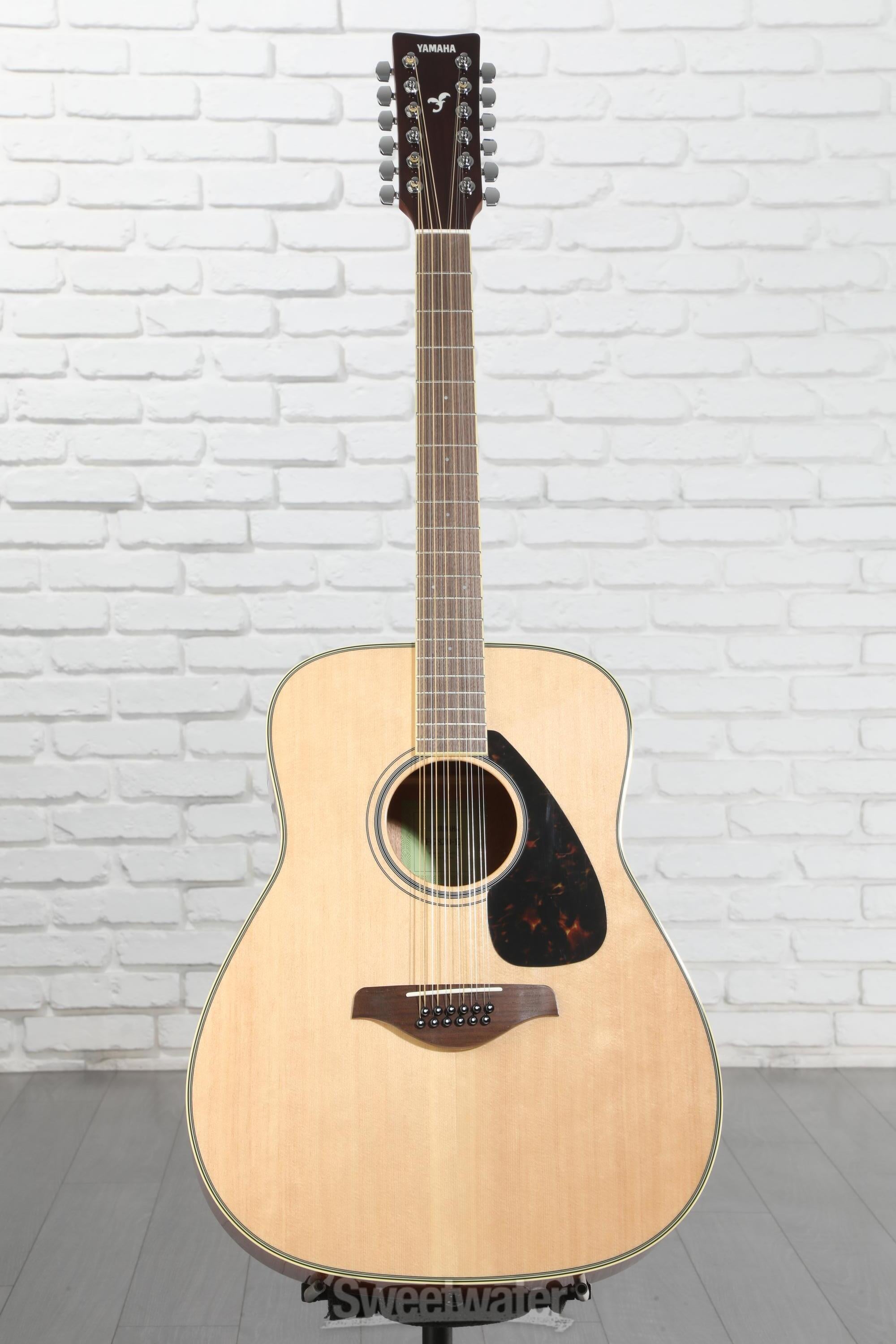 Yamaha FG820-12 12-string Acoustic Guitar - Natural | Sweetwater