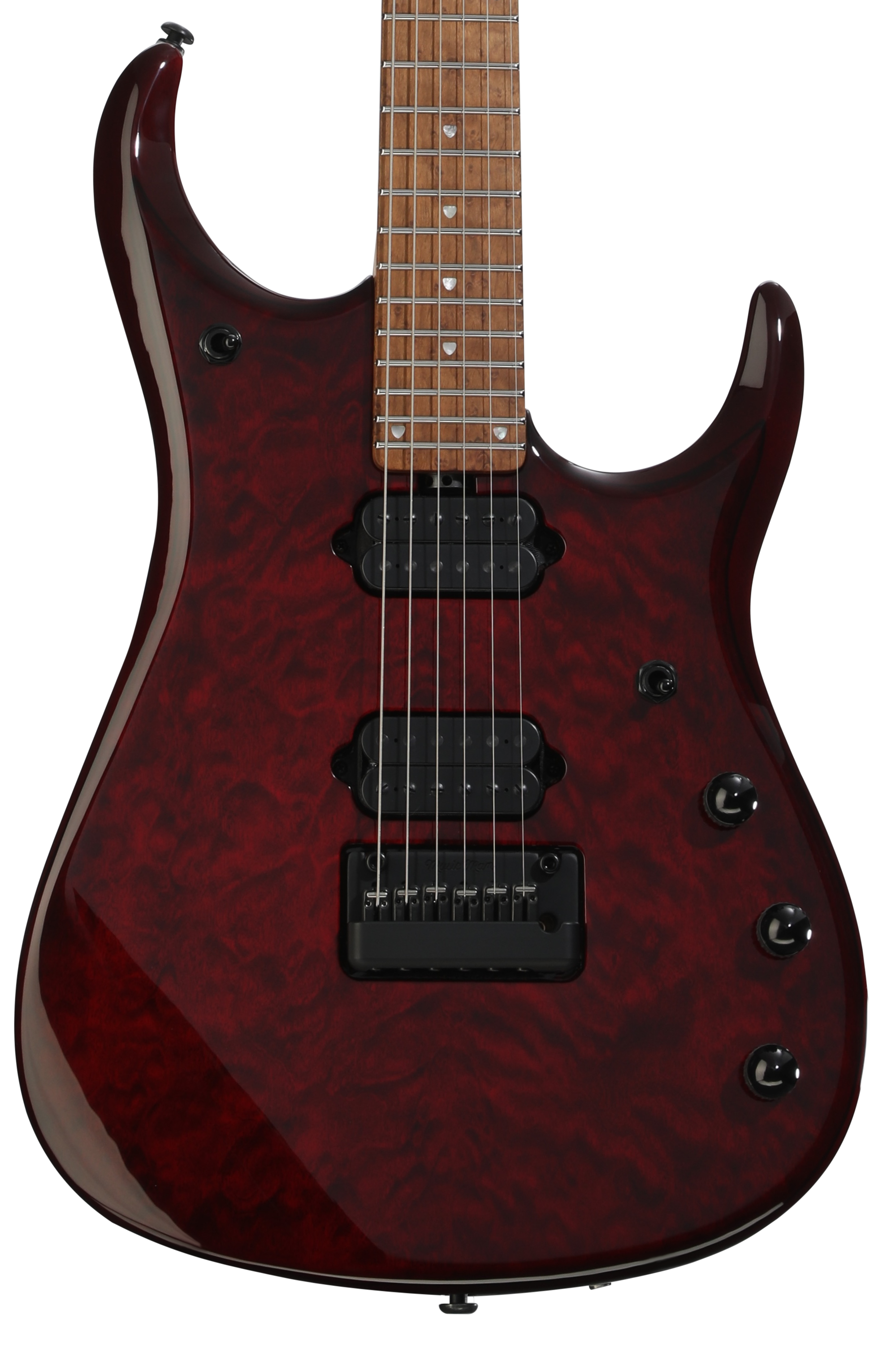 Ernie Ball Music Man JP15 Electric Guitar - Purple Nebula Quilt