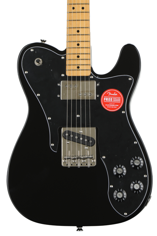 Classic Vibe '70s Telecaster Custom - Black - Sweetwater