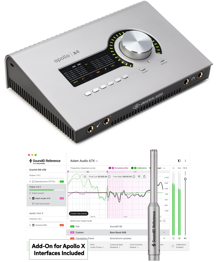 Universal Audio Apollo x4 G2 Essentials+ 12x18 Thunderbolt Audio