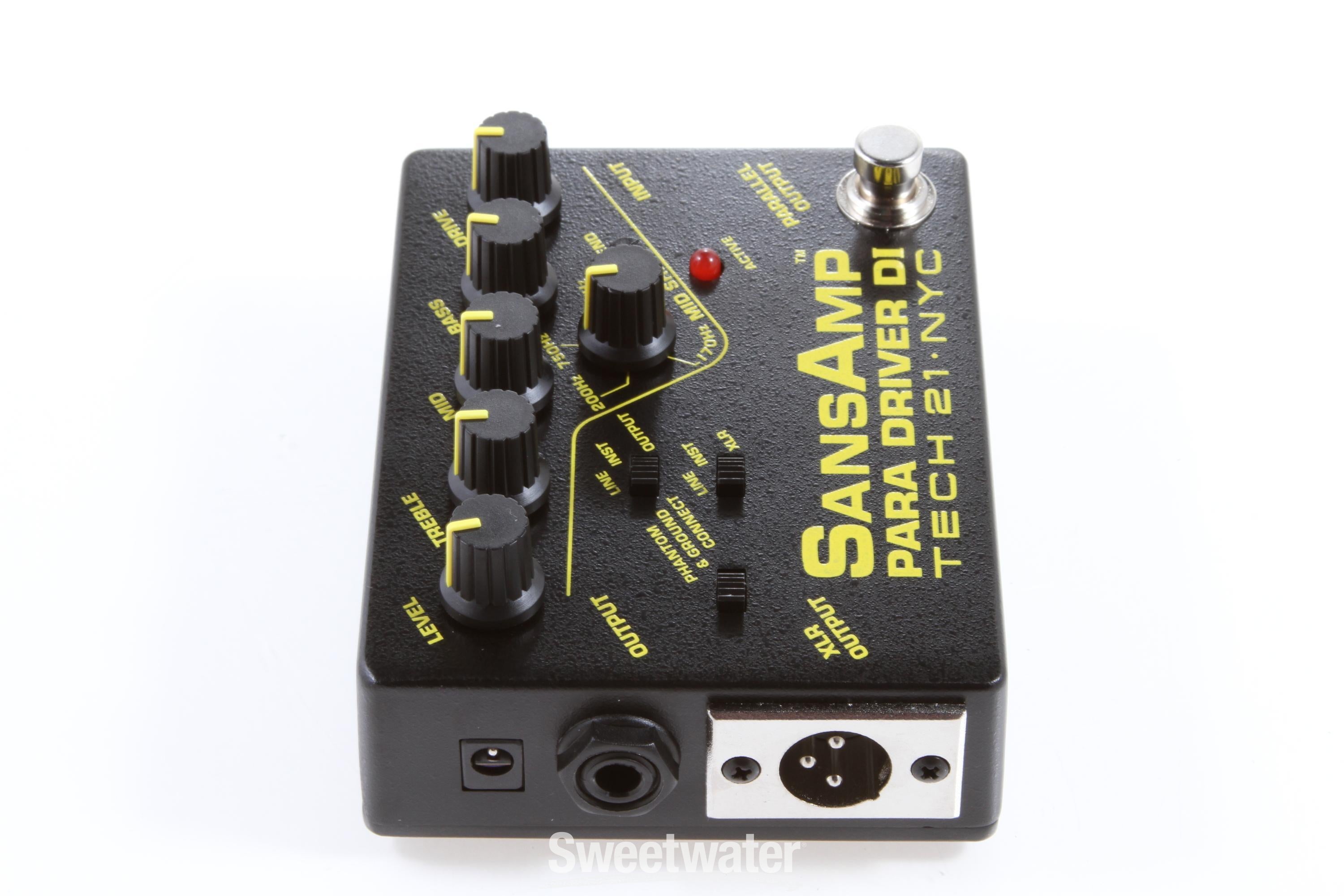 Tech 21 SansAmp Para Driver DI Pedal Reviews | Sweetwater