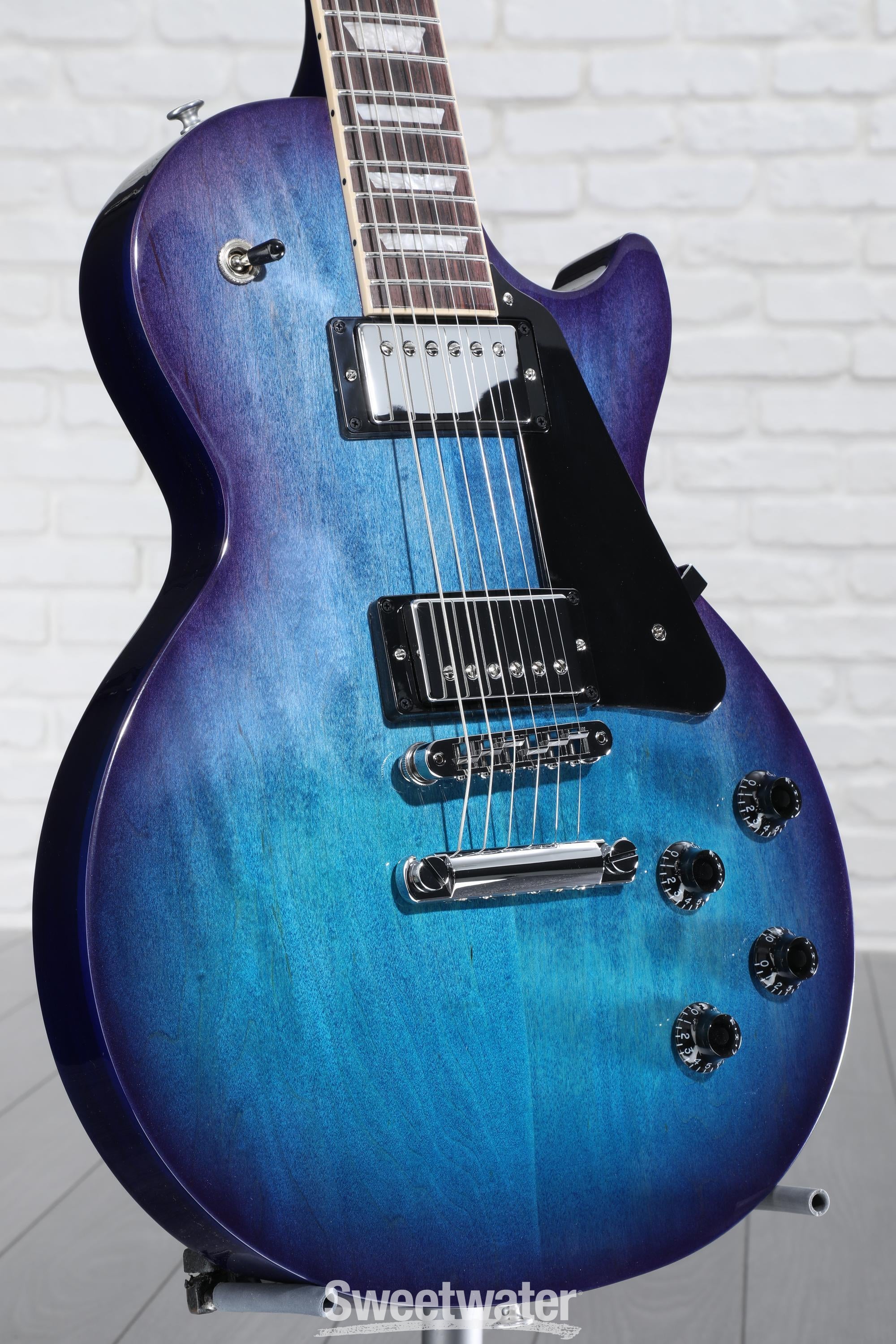 Gibson Les Paul Studio Electric Guitar - Blueberry Burst | Sweetwater