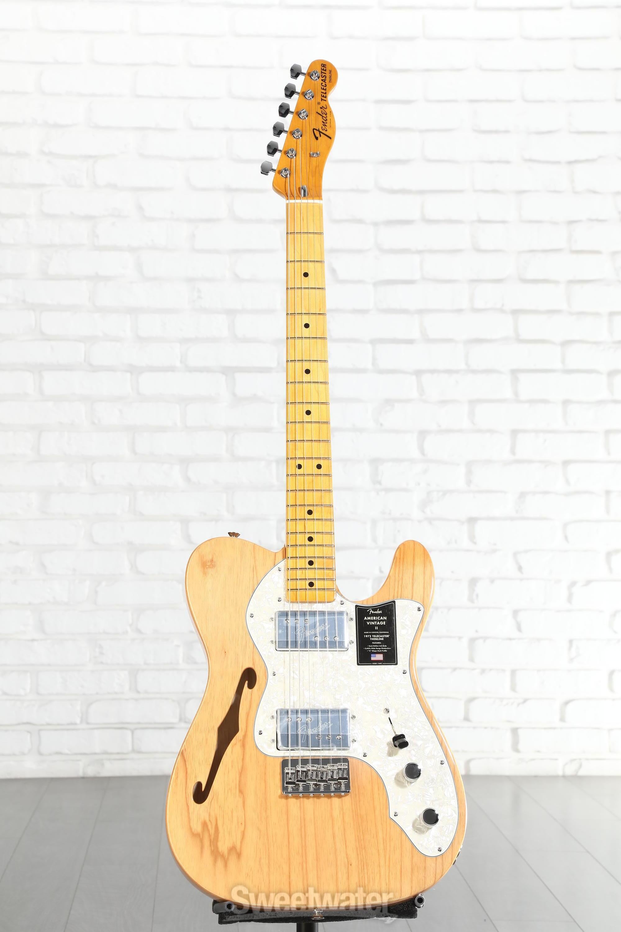 Fender American Vintage II 1972 Telecaster Thinline Electric