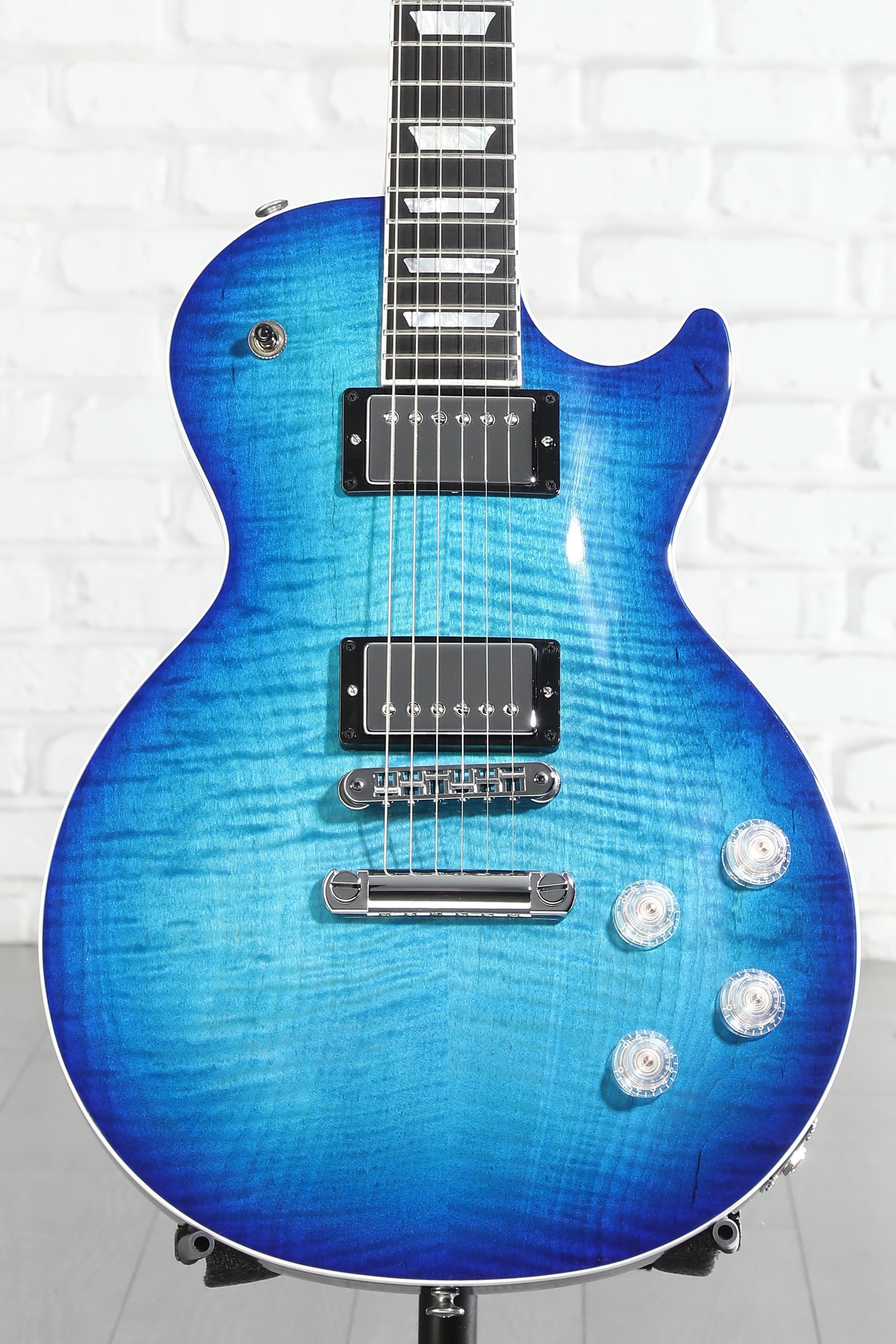 Gibson Les Paul Modern Figured Electric Guitar - Cobalt Burst