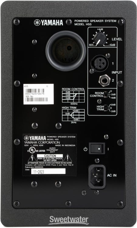 Yamaha HS5 5-inch Powered Studio Monitor