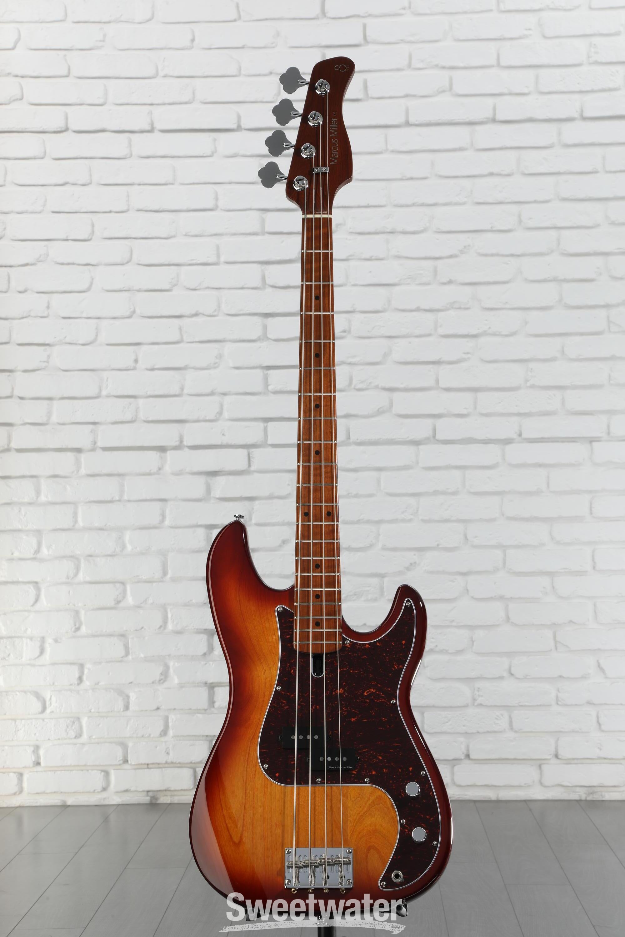 Sire Marcus Miller P5 Alder 4-string Bass Guitar - Tobacco