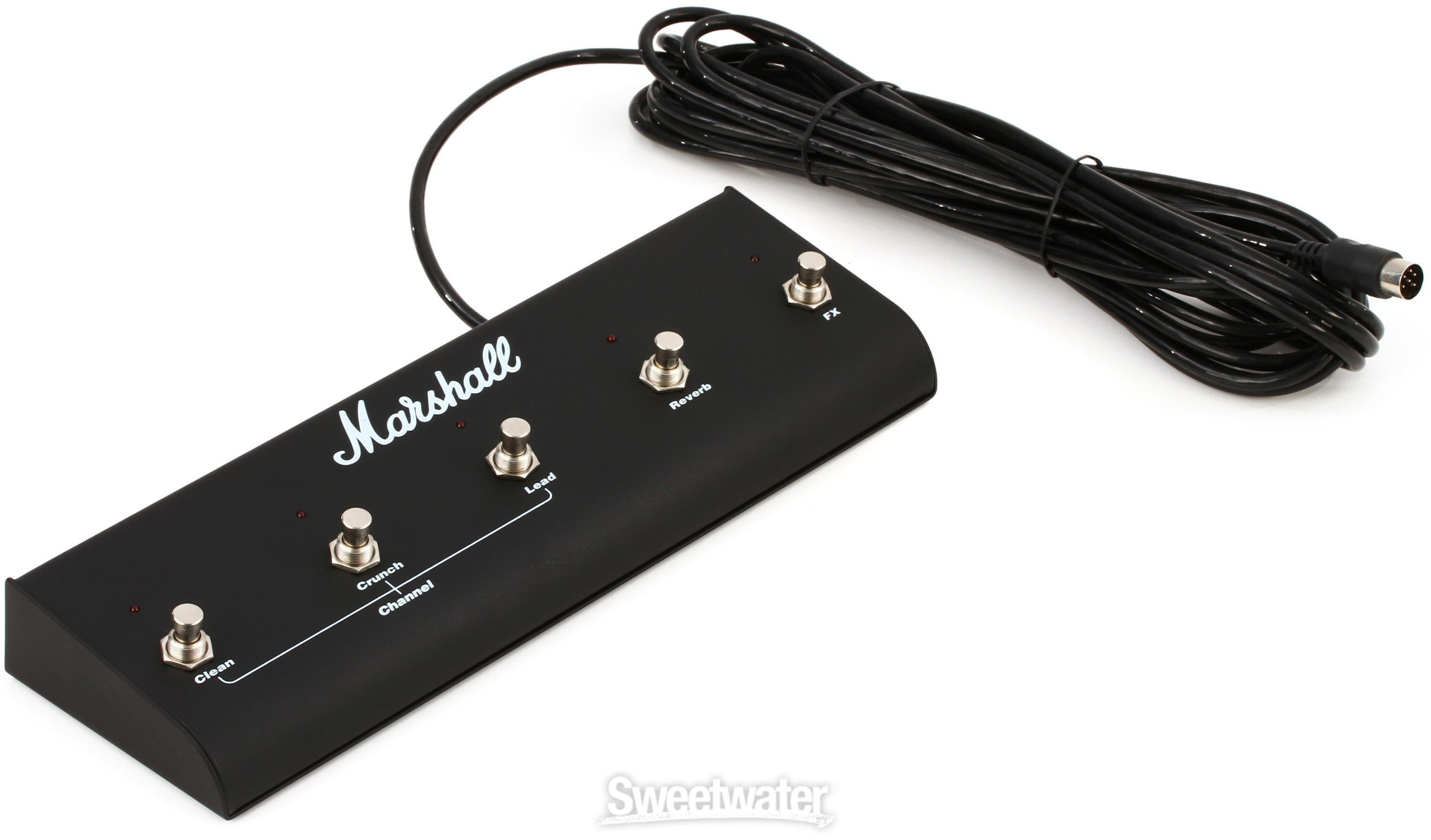 MARSHALL JCM 2000 2024 TSL 60 Topteil mit Footswitch und Zubehör