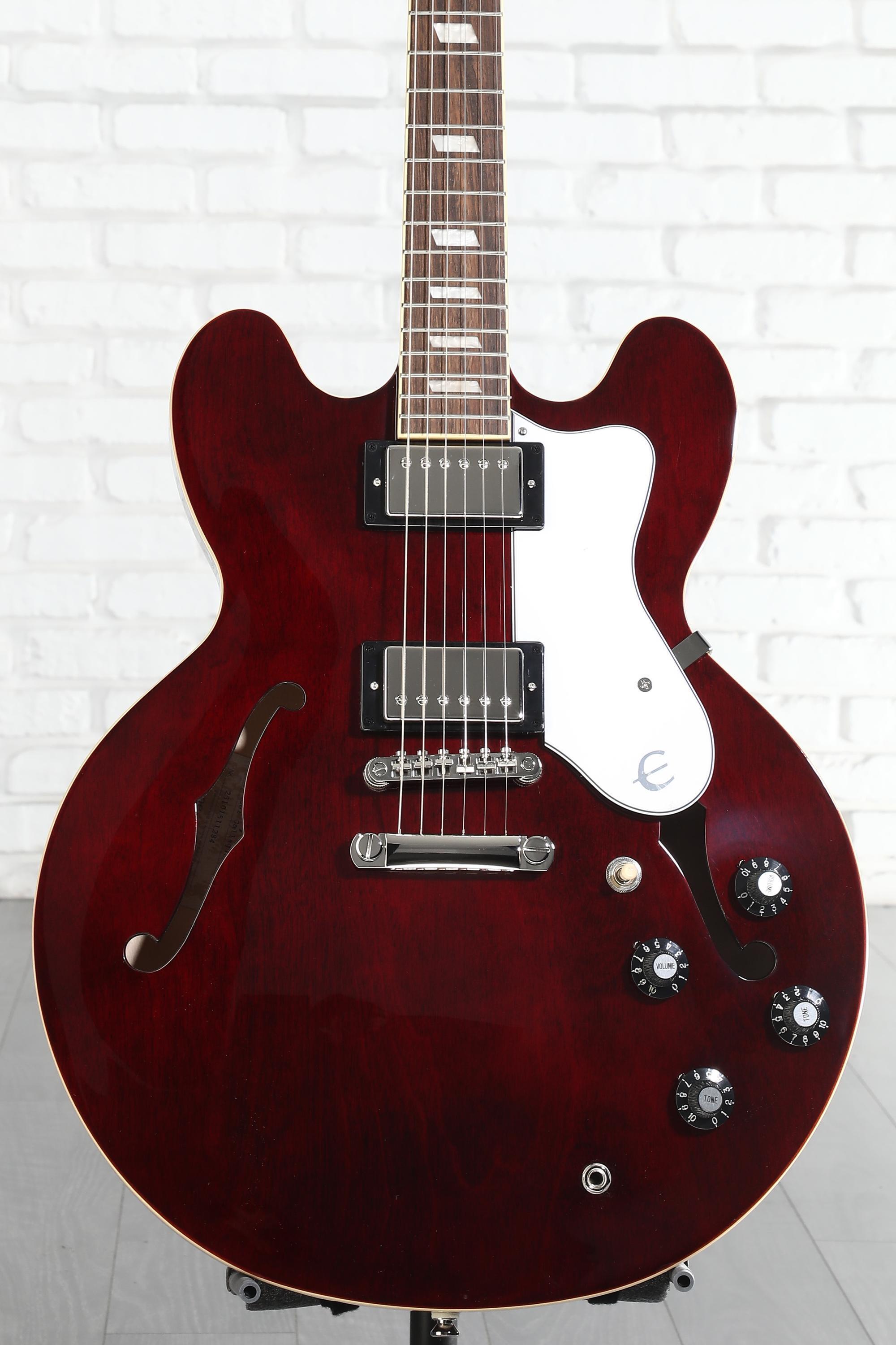 Epiphone Noel Gallagher Riviera Electric Guitar - Dark Red Wine