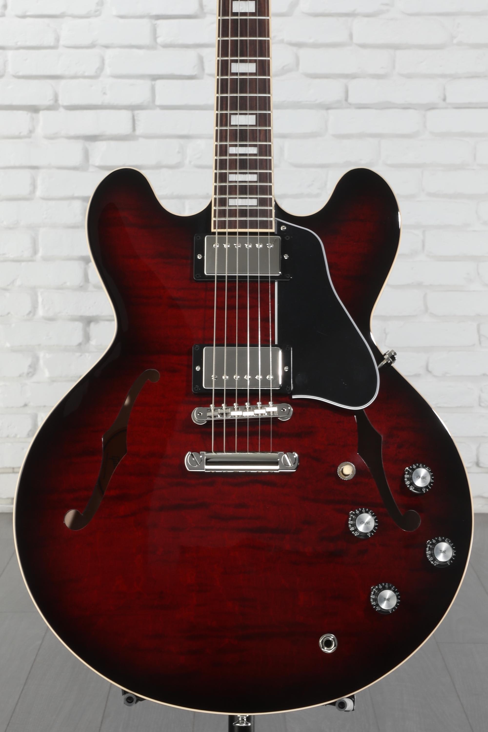 ギター Gibson ES-335 Figured Blood Moon Burst Gibson Original ES-335 Figured Blood Moon Burst – Chicago