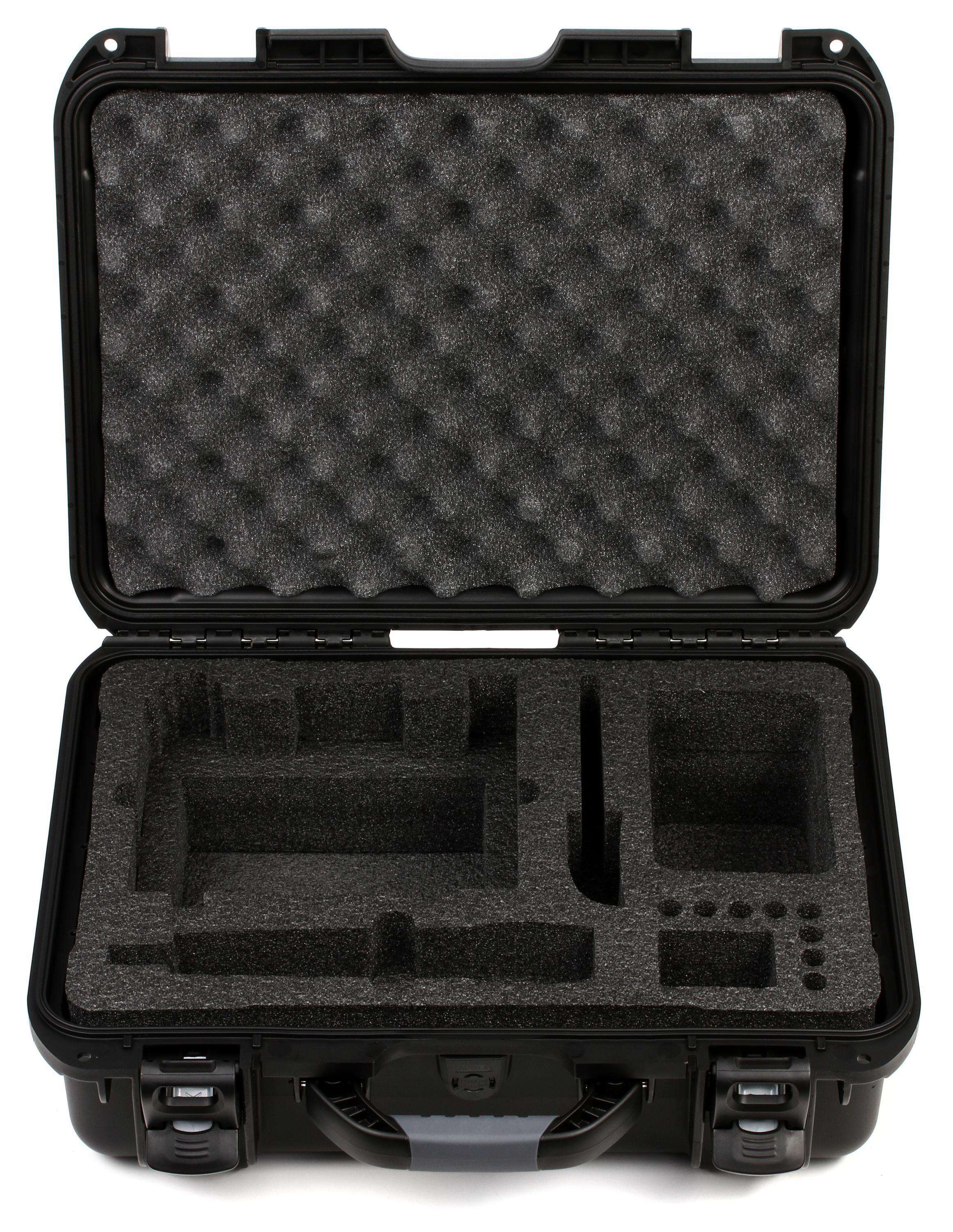 ATA Flight Case with 2U Drawer for Wireless Microphone Receiver External  Drive Modular Midi Mounting Storage