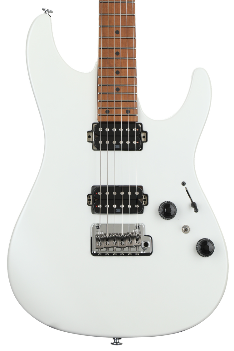 Ibanez Prestige AZ2402 Electric Guitar - Pearl White Flat | Sweetwater