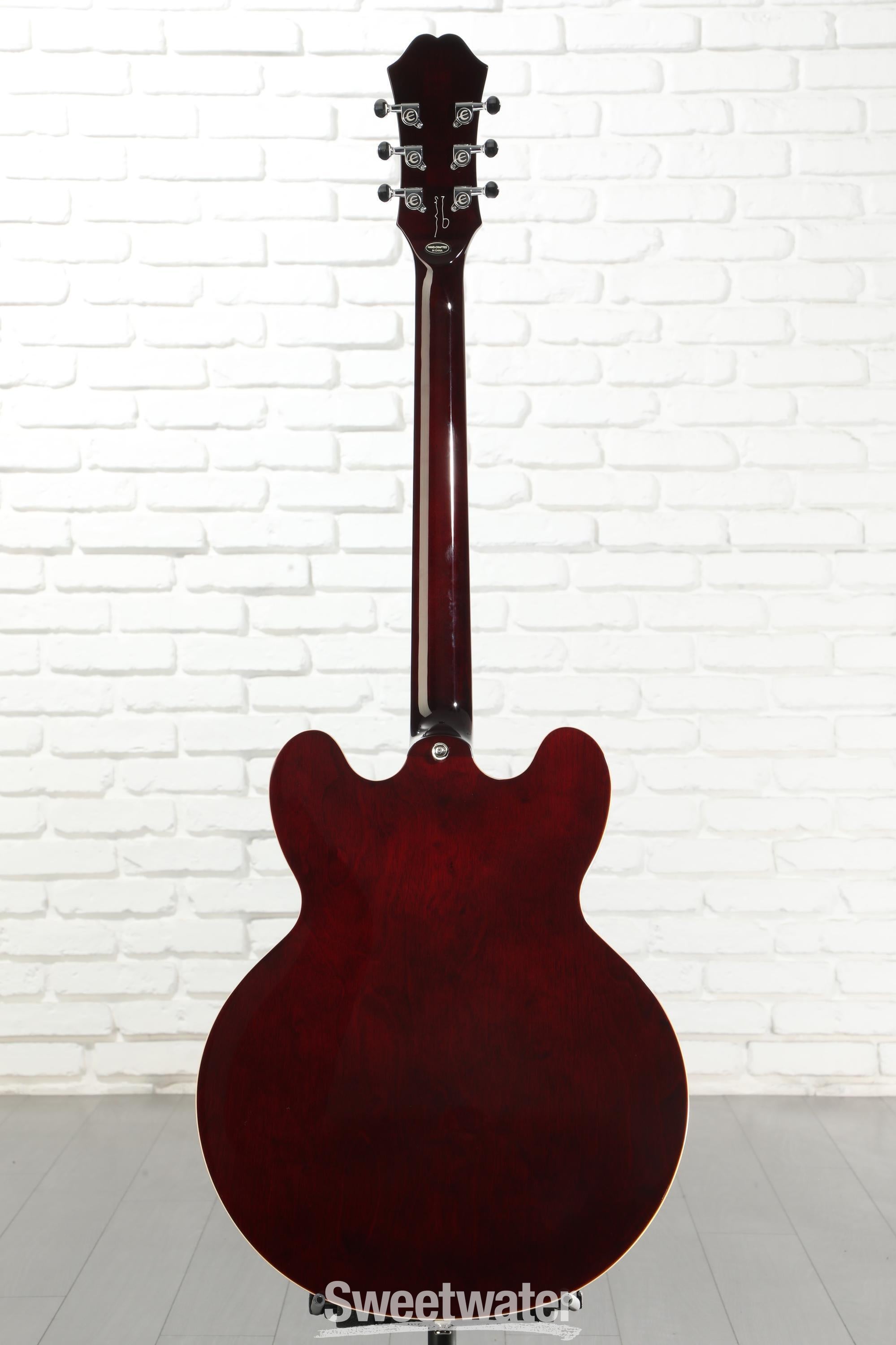 Epiphone Noel Gallagher Riviera Electric Guitar - Dark Red Wine