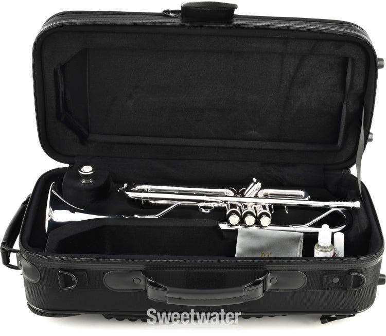 Blessing BTR1460S Performance Series Intermediate Bb Trumpet - Silver Plated