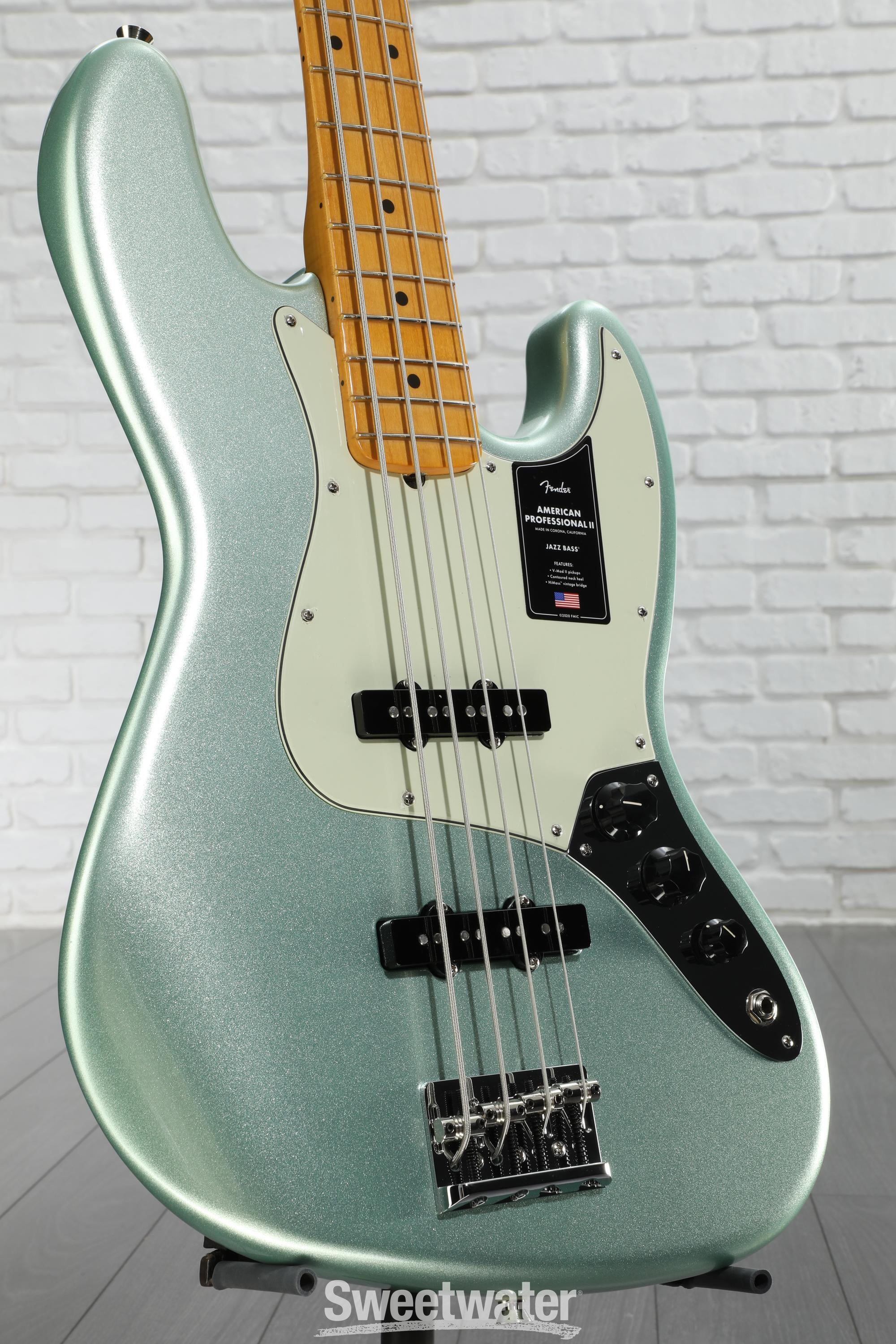 Fender American Professional II Jazz Bass - Mystic Surf