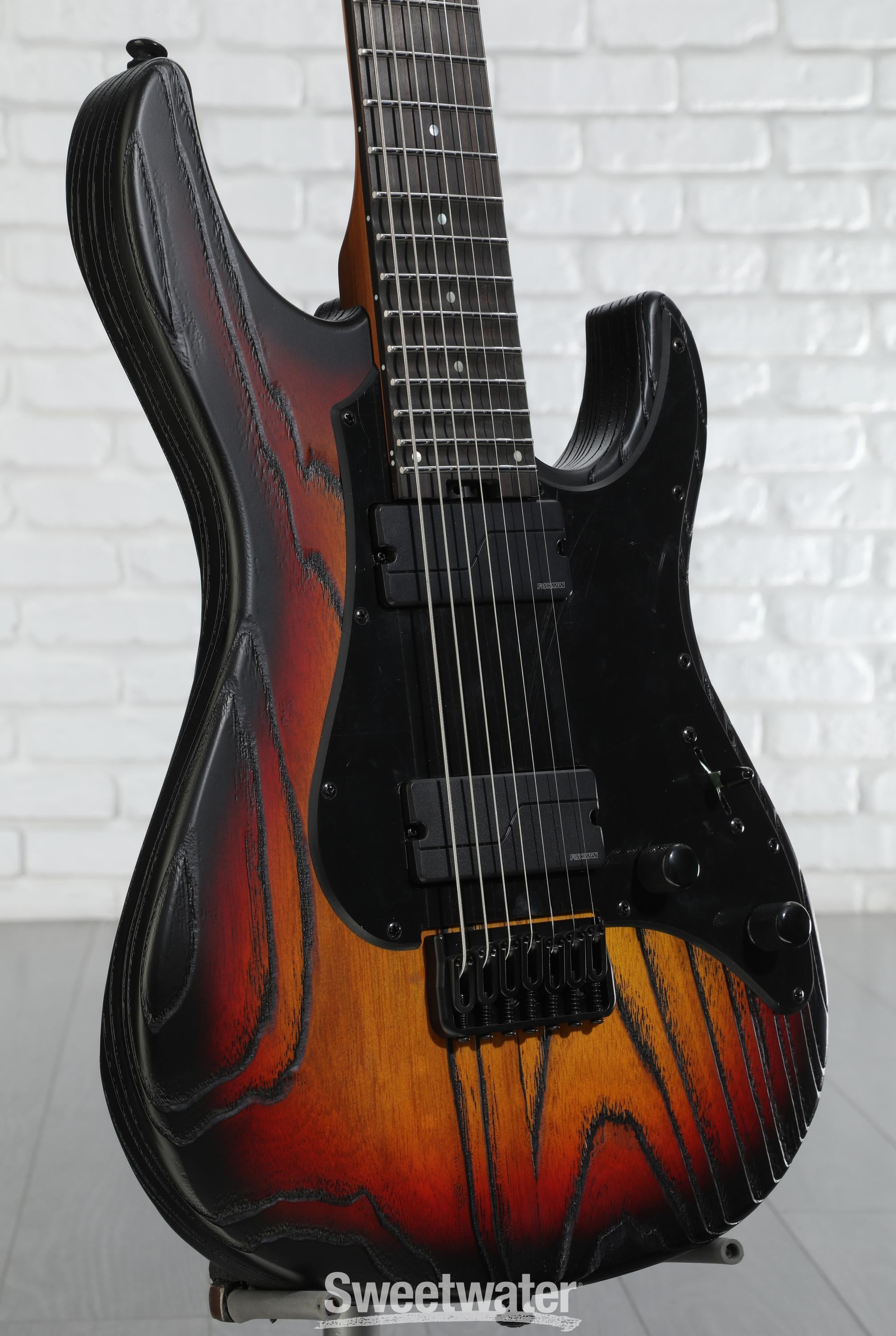 ESP SN-1007 7-string Baritone Electric Guitar - Fireblast