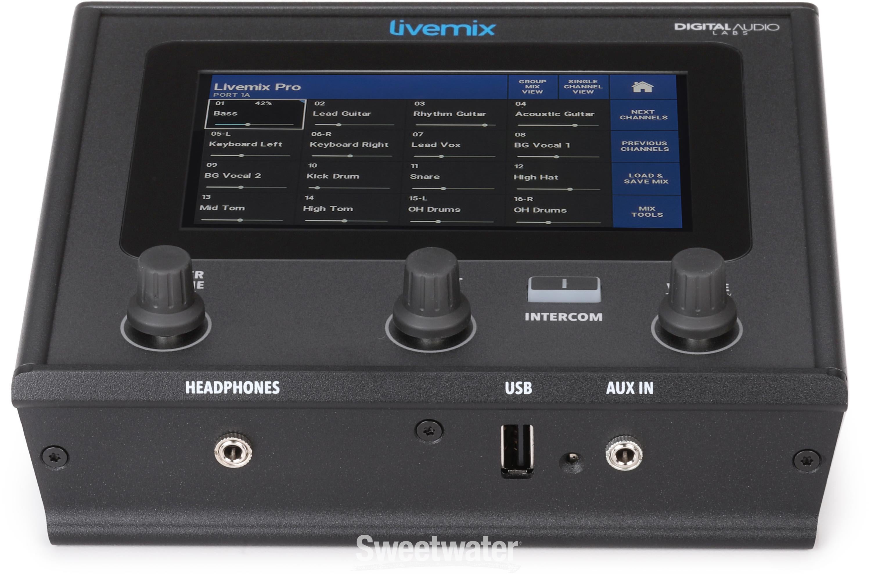 Digital Audio Labs Livemix Pro Solo MD Personal Monitor Mixer