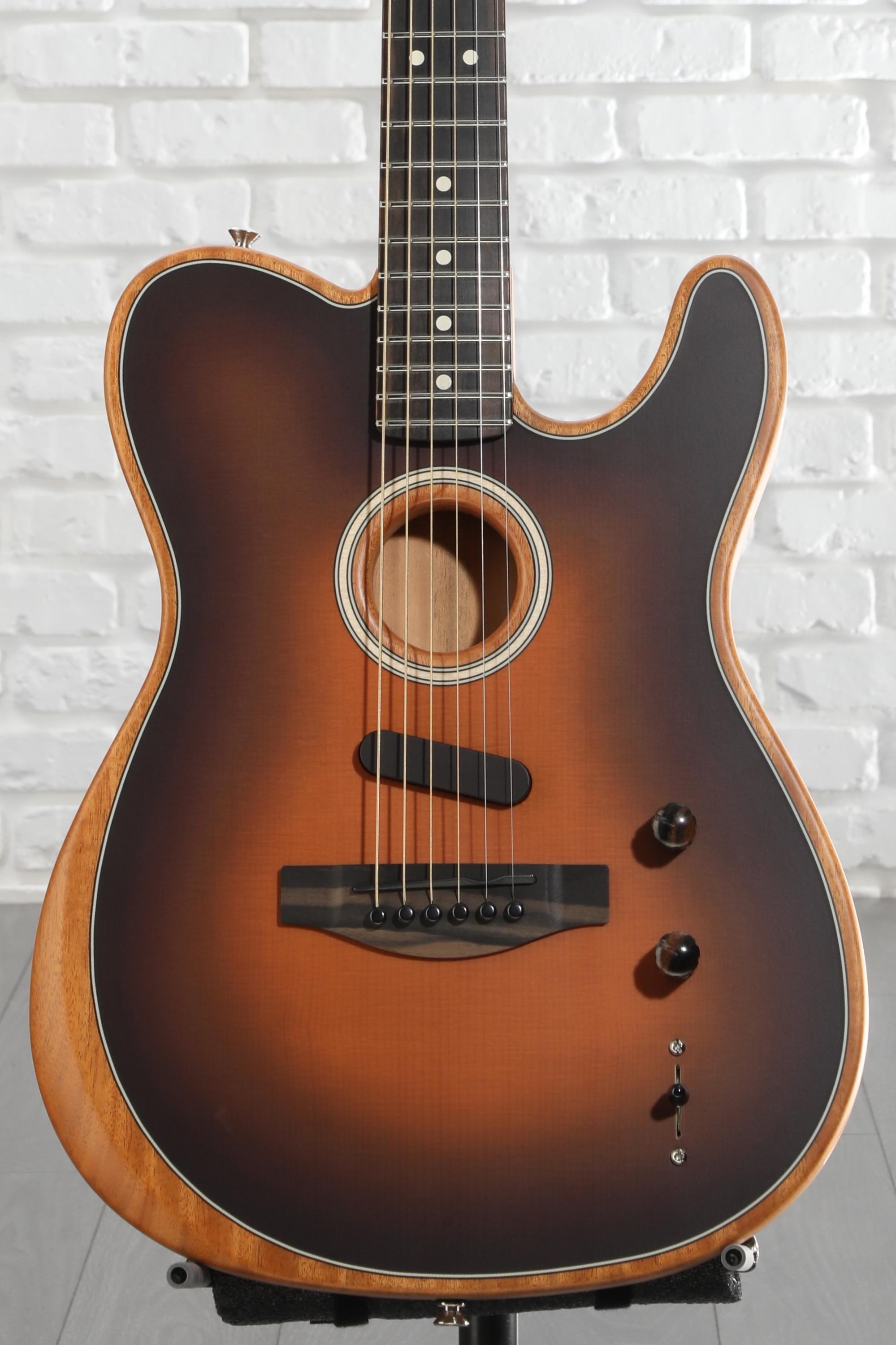 Fender American Acoustasonic Telecaster - Sunburst | Sweetwater