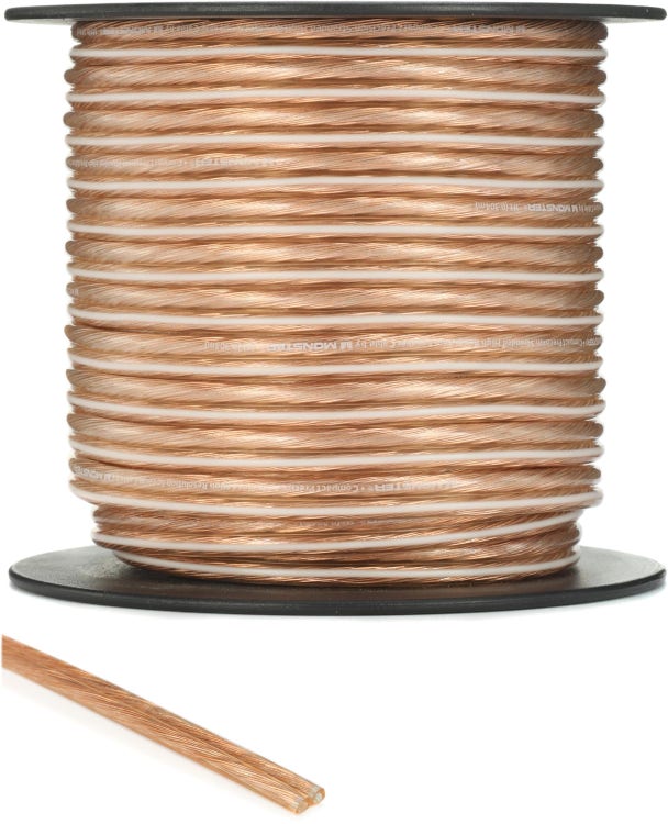 Monster 16AW Speaker Cable Spool - 50 foot