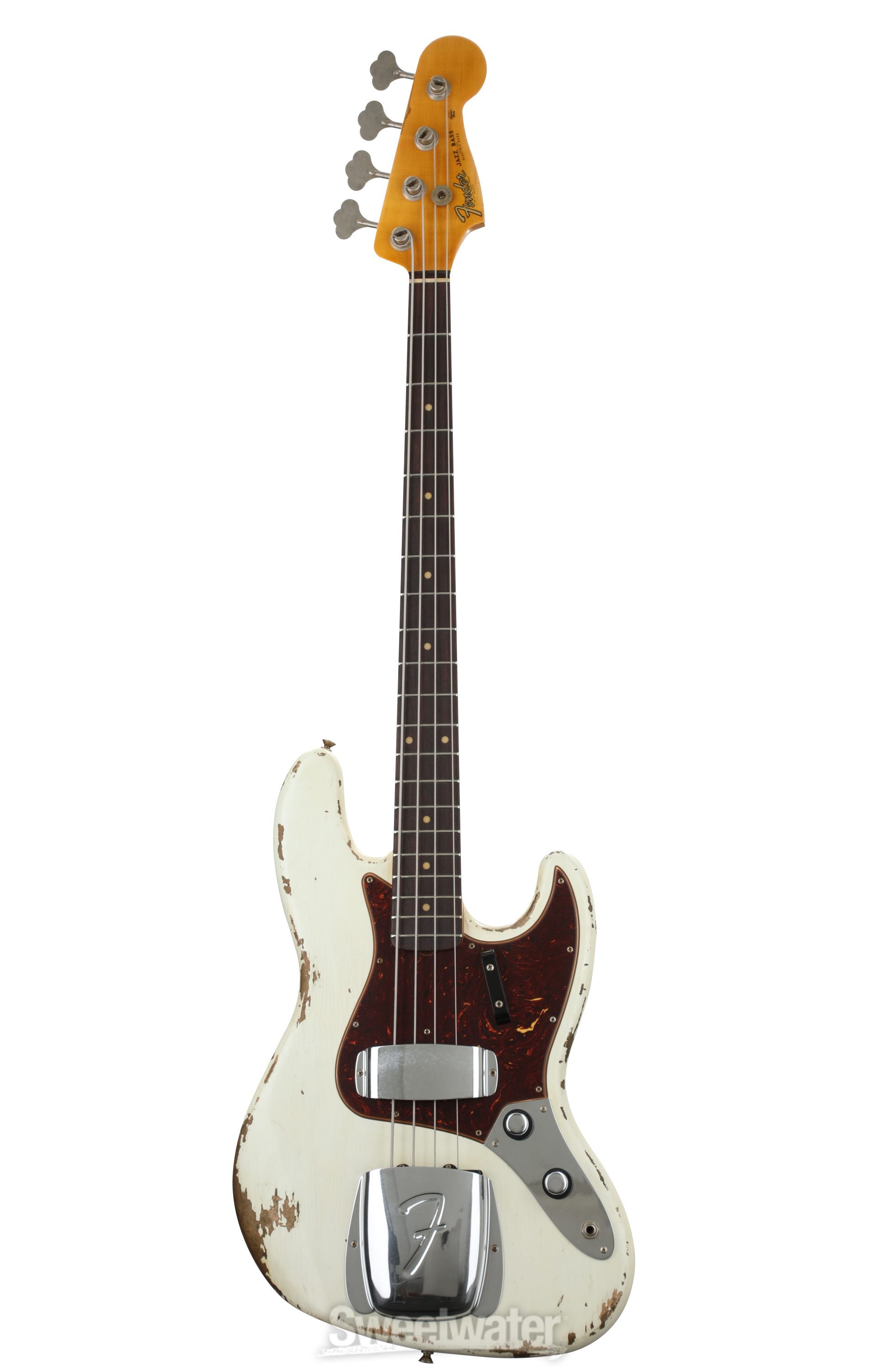 ヤスロックFenderCustomShop JazzBass 1961 Fender Custom Shop 1961 Time Machine Heavy Relic Jazz Bass - Aged