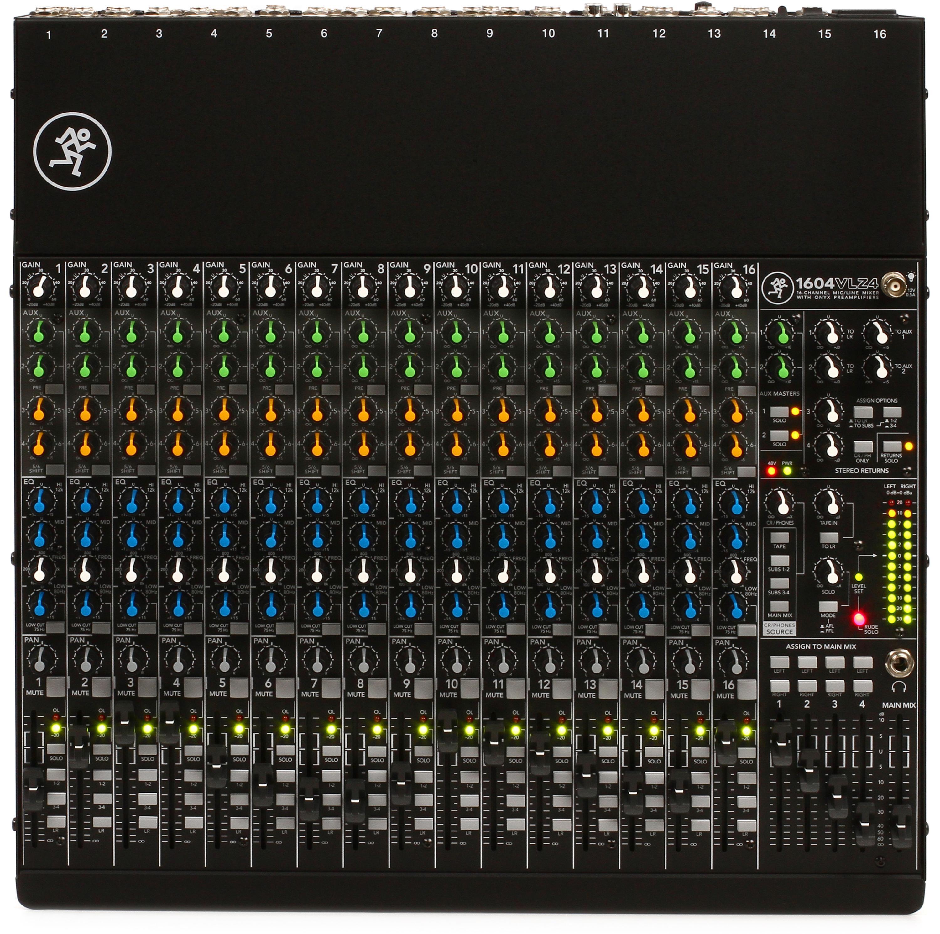 Mackie 1604VLZ4 16-channel Mixer | Sweetwater