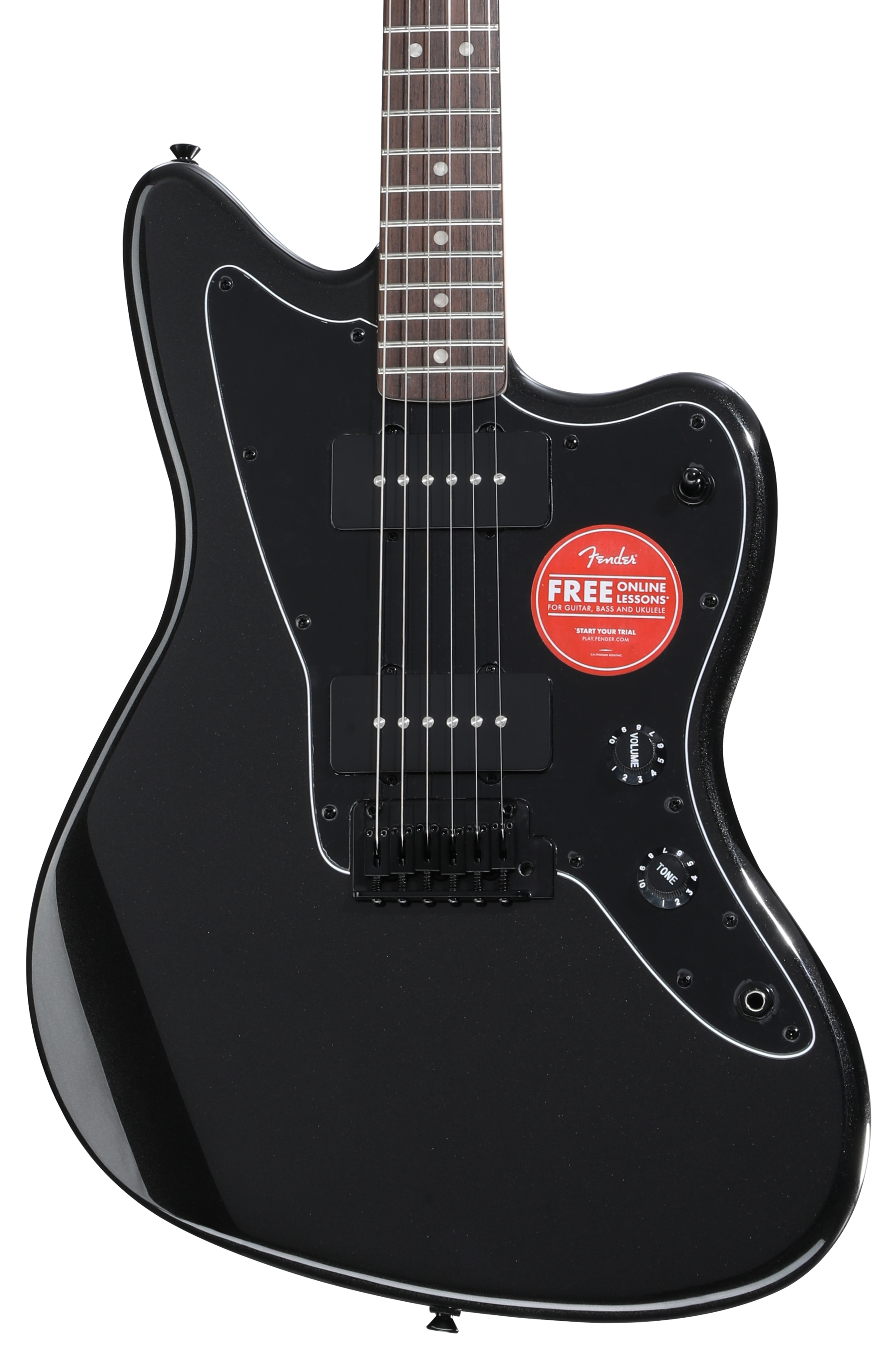 Squier Affinity Series Jazzmaster Electric Guitar - Metallic Black