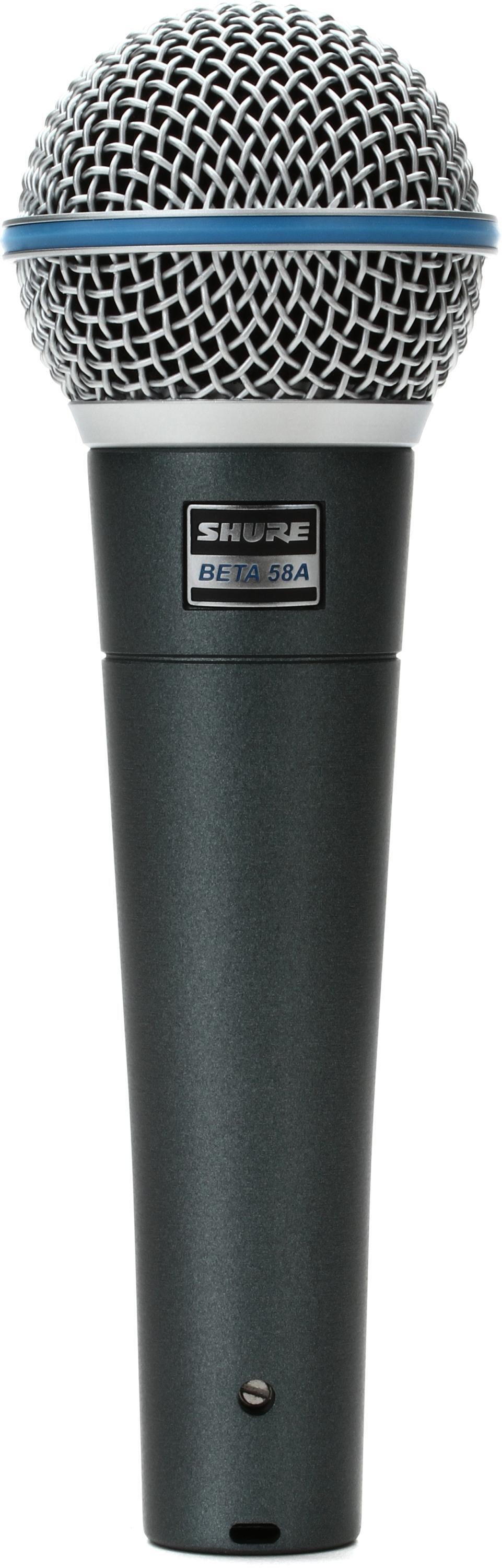 Bundled Item: Shure Beta 58A Supercardioid Dynamic Vocal Microphone